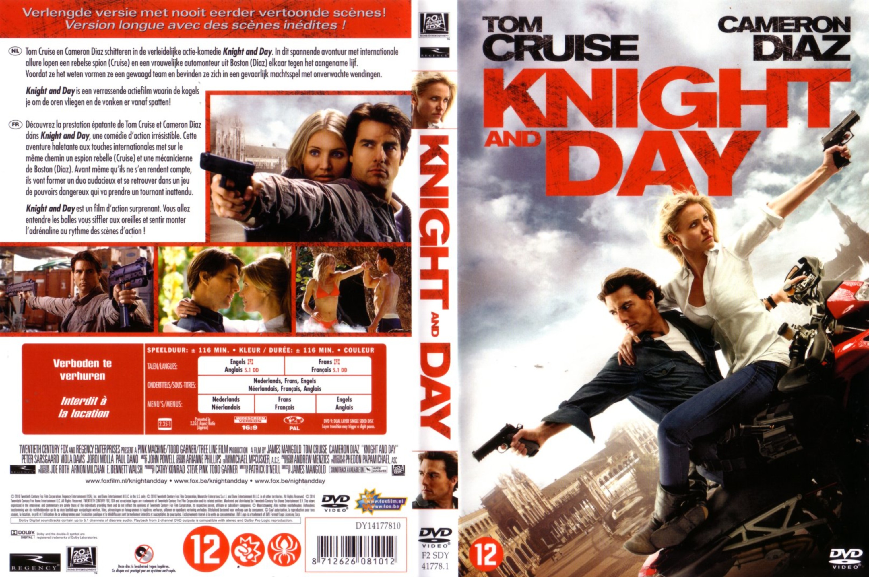 Jaquette DVD Knight and day