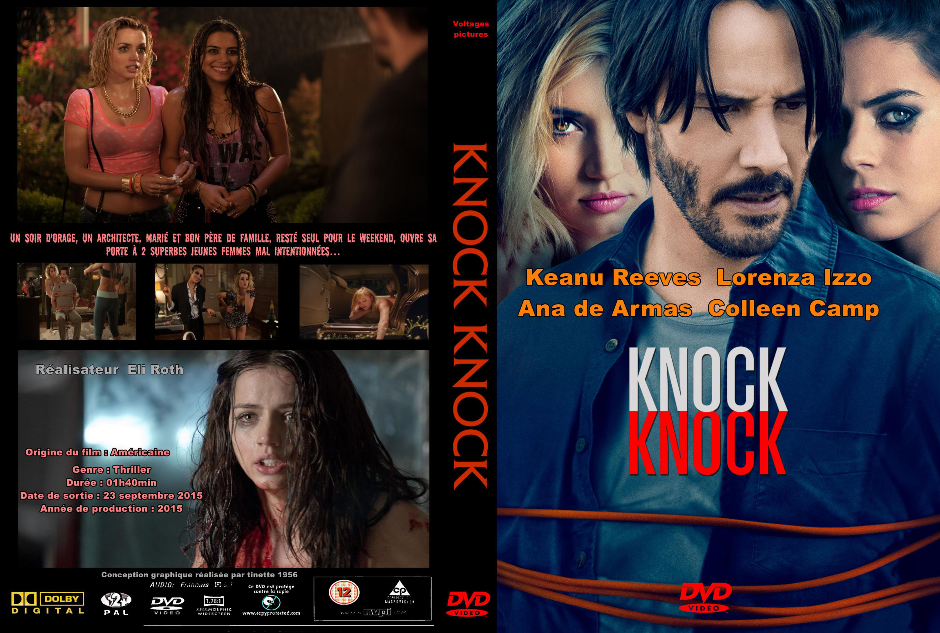 Jaquette DVD Knock Knock custom v2