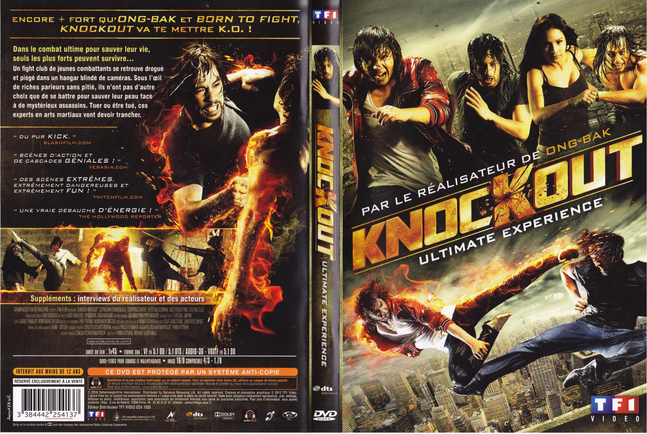 Jaquette DVD Knockout Ultimate Experience