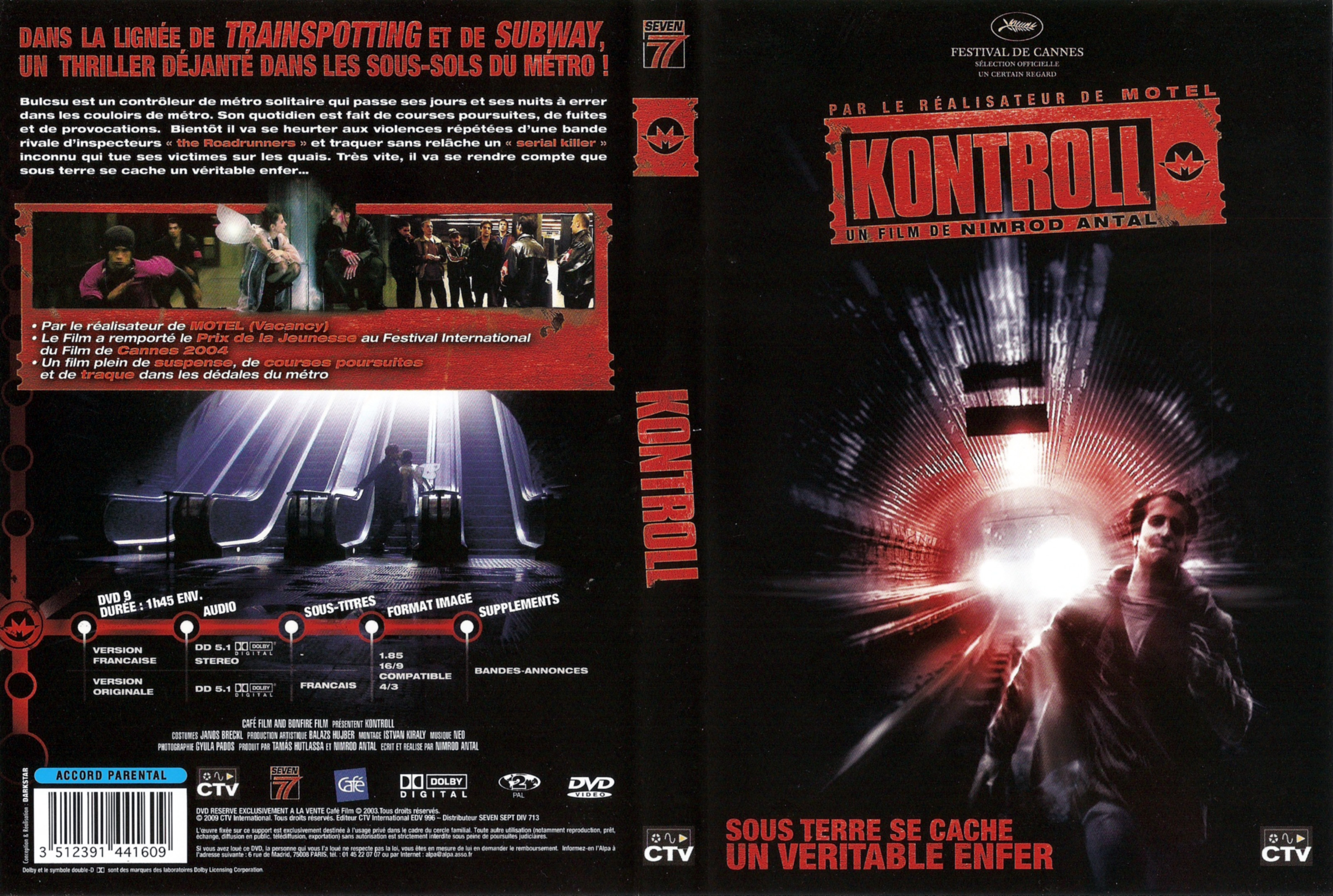 Jaquette DVD Kontroll