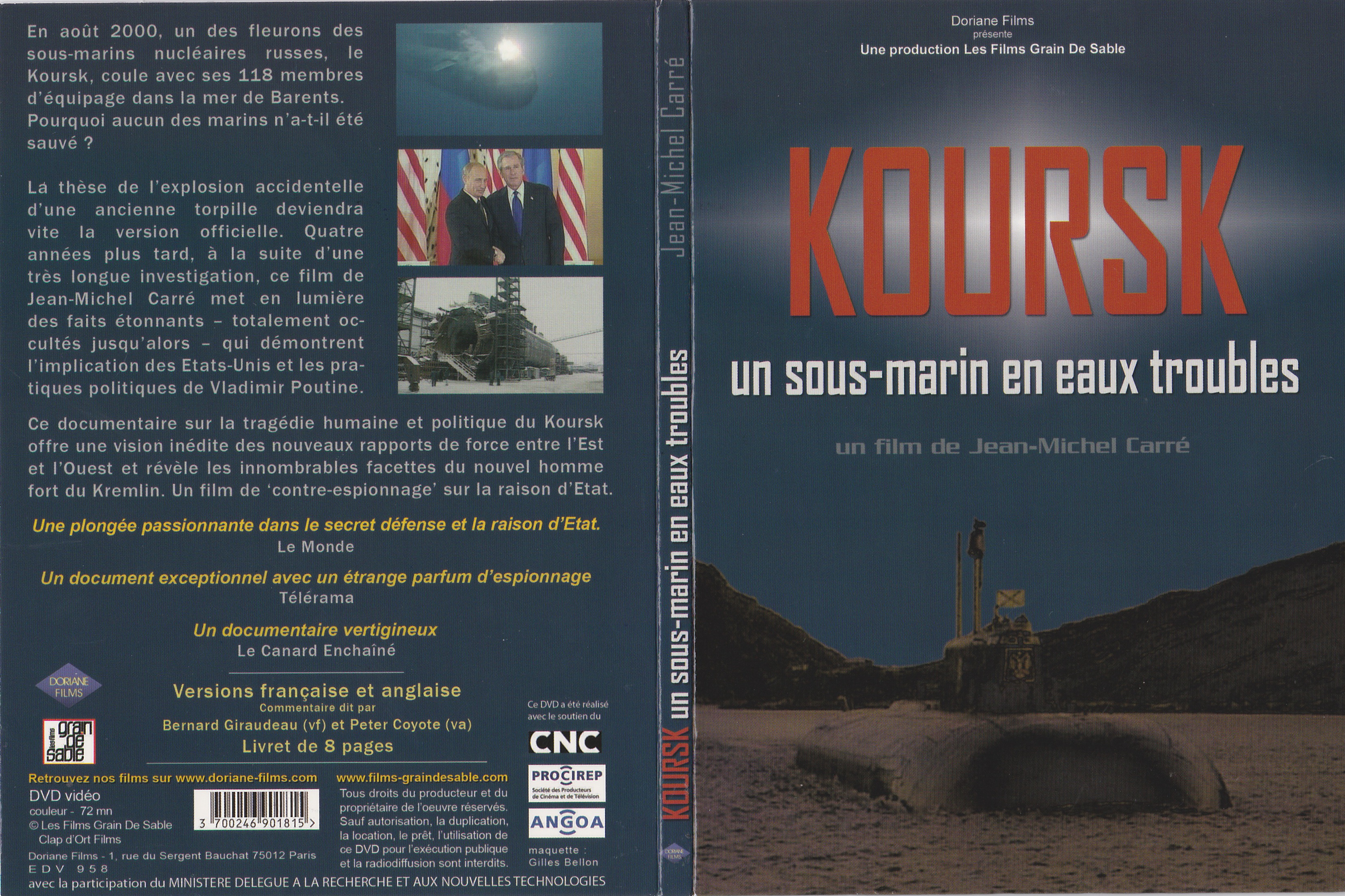 Jaquette DVD Koursk