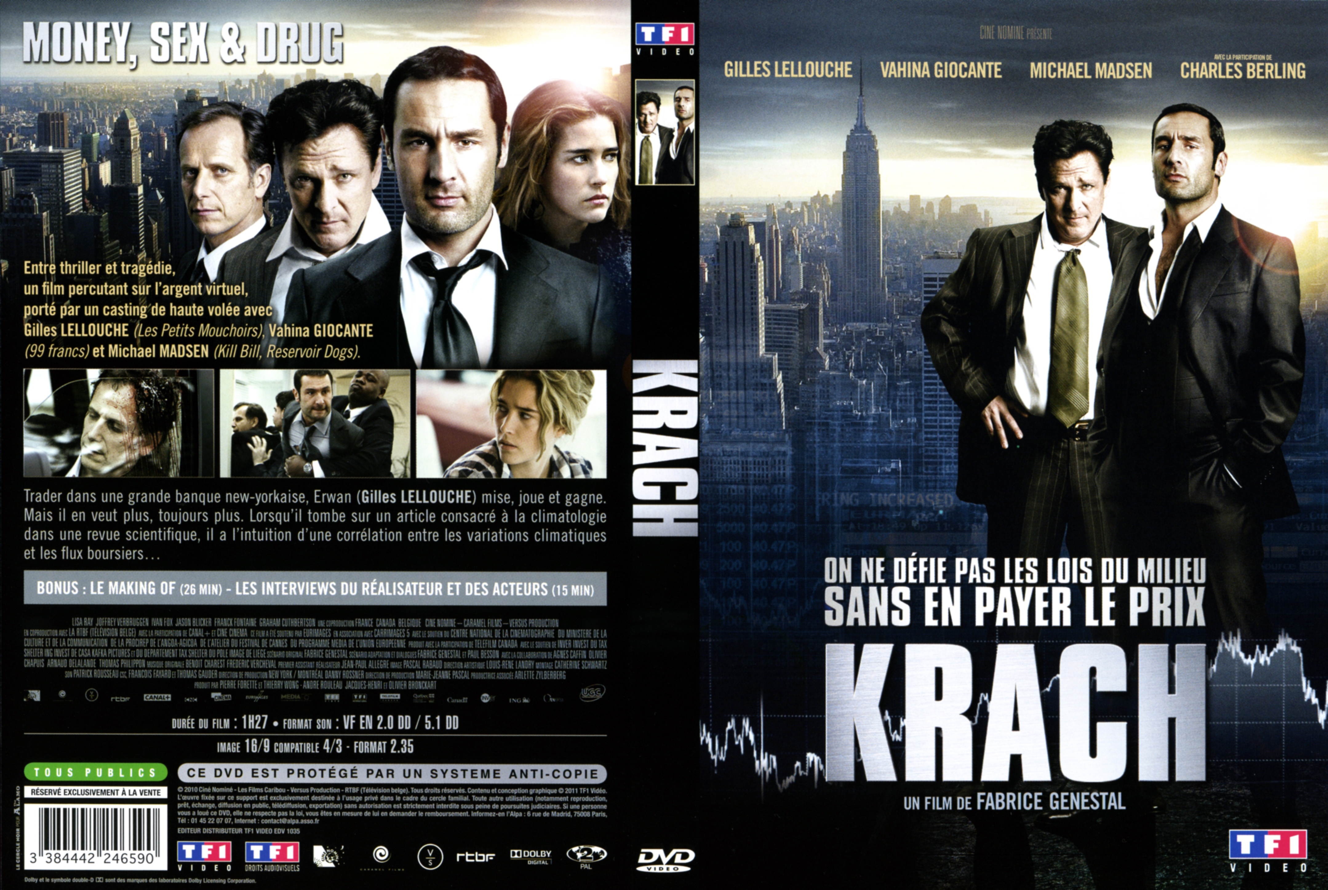 Jaquette DVD Krach