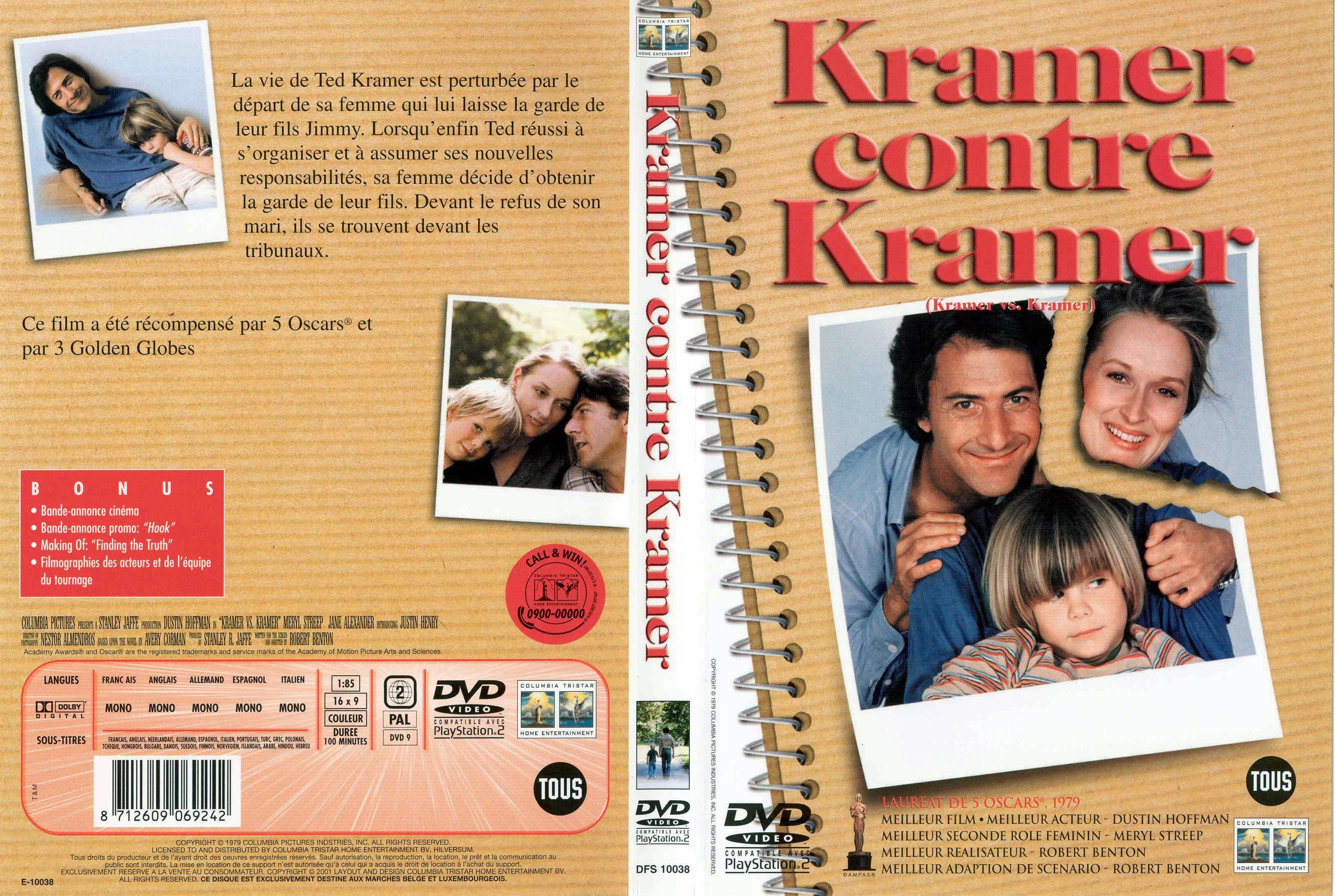 Jaquette DVD Kramer contre Kramer