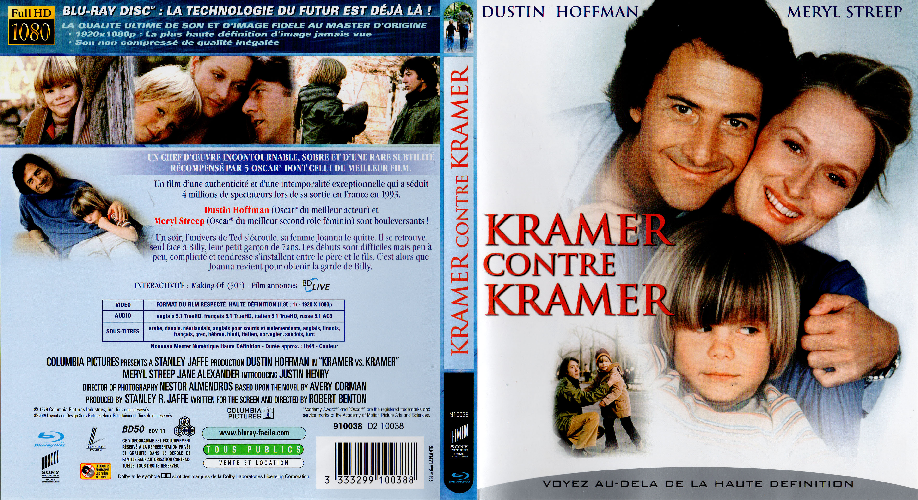 Jaquette DVD Kramer contre Kramer (BLU-RAY)