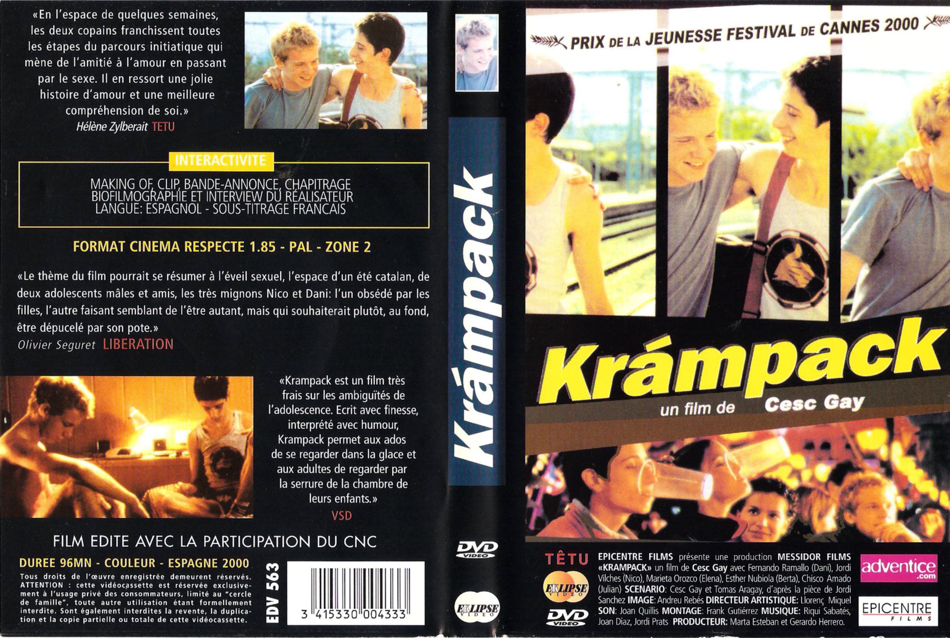 Jaquette DVD Krampack