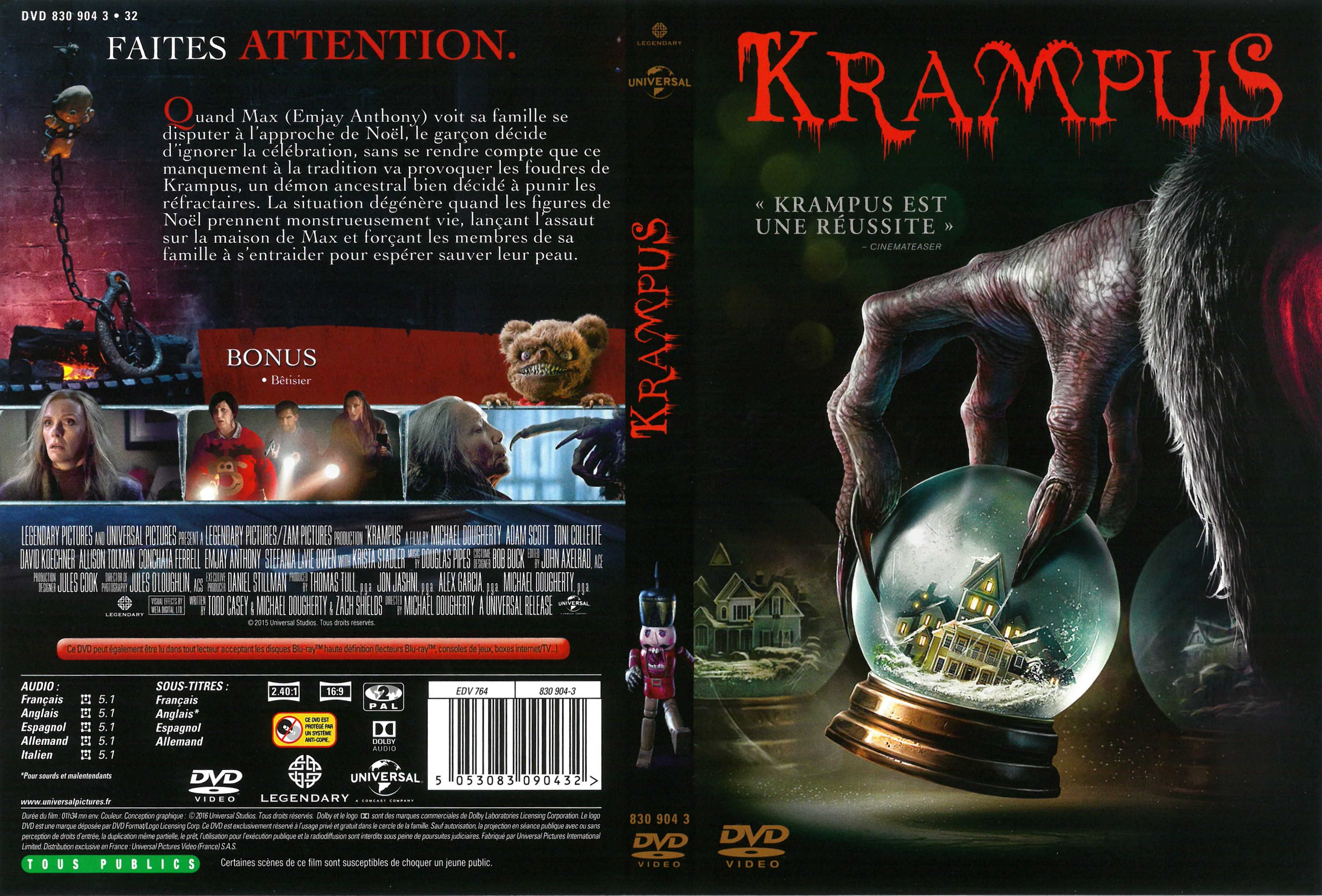 Jaquette DVD Krampus