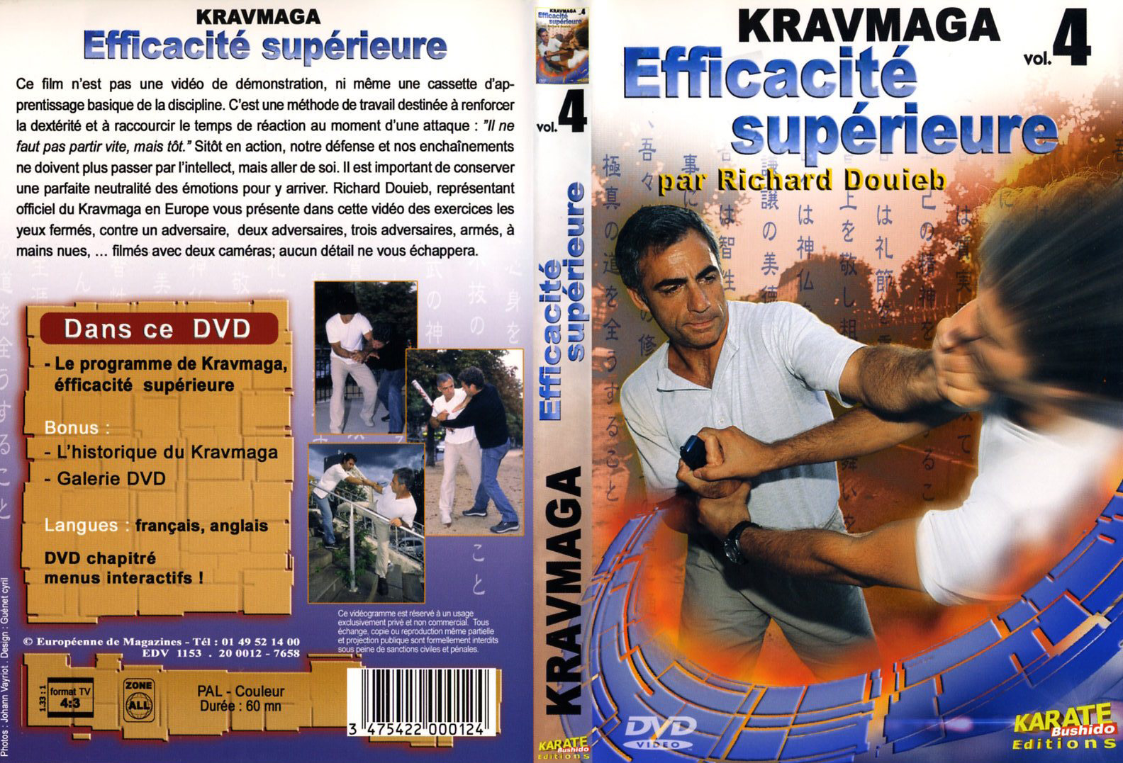 Jaquette DVD Kravmaga - efficacit suprieure vol 4