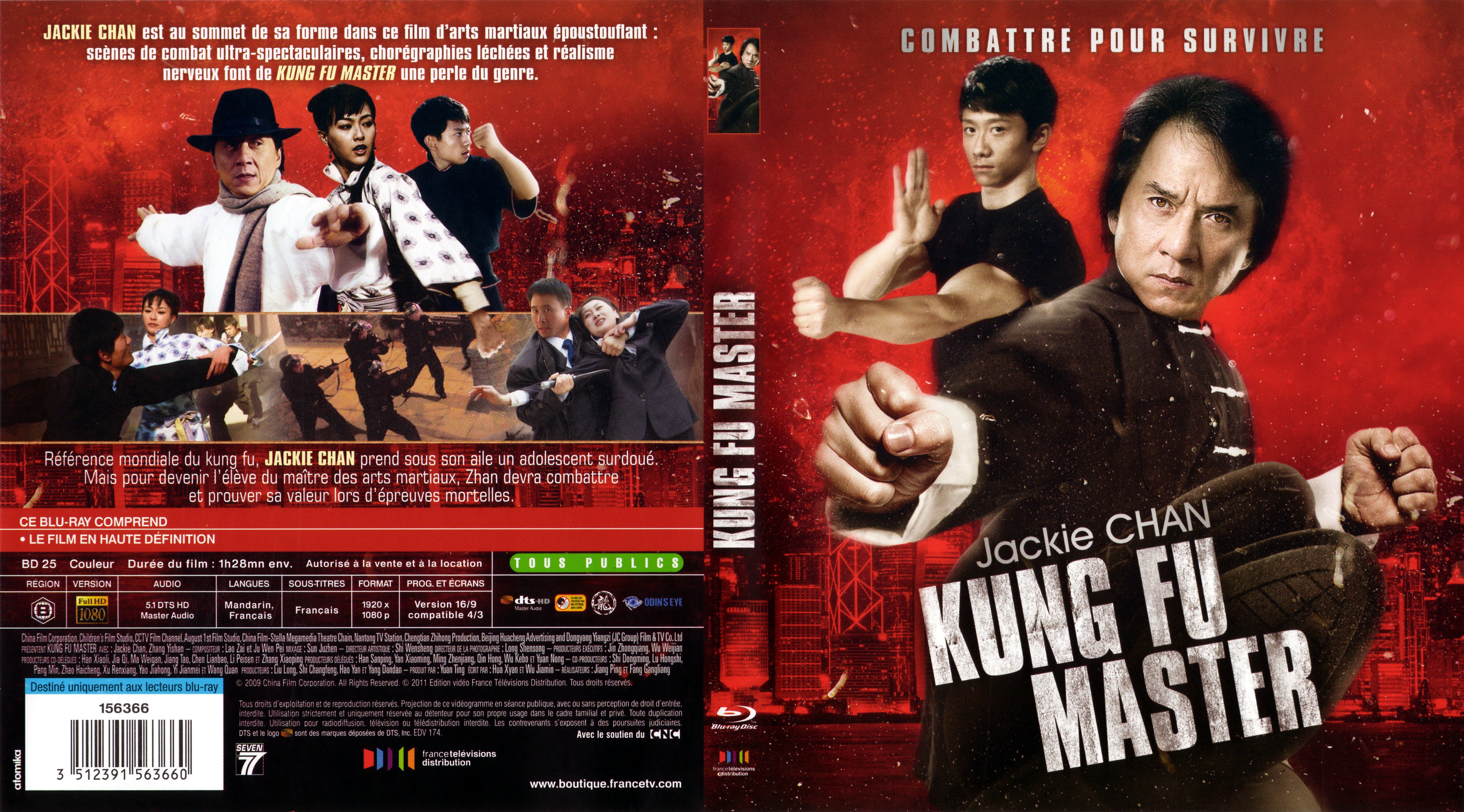 Jaquette DVD Kung Fu Master (BLU-RAY)