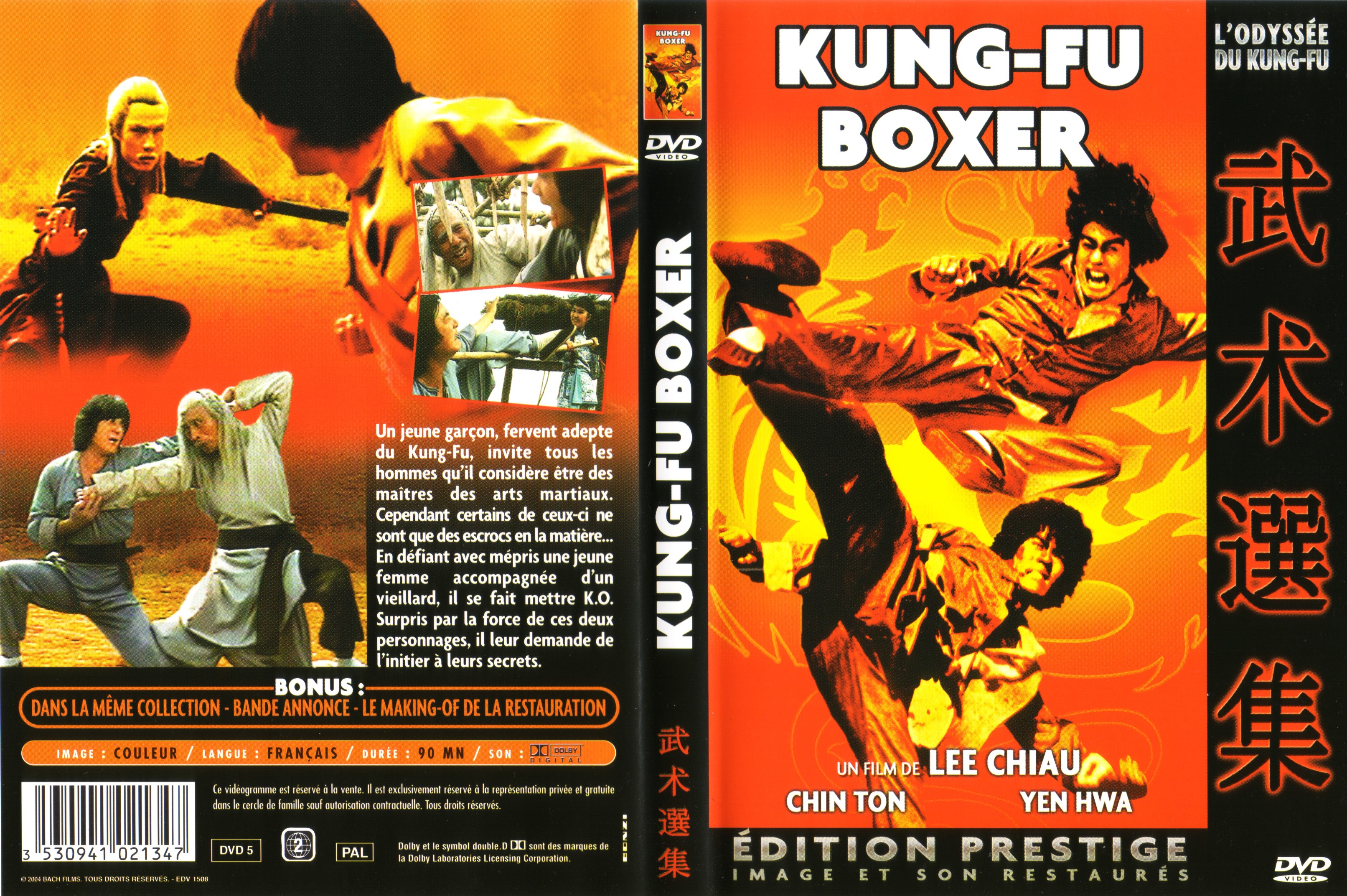 Jaquette DVD Kung-fu boxer