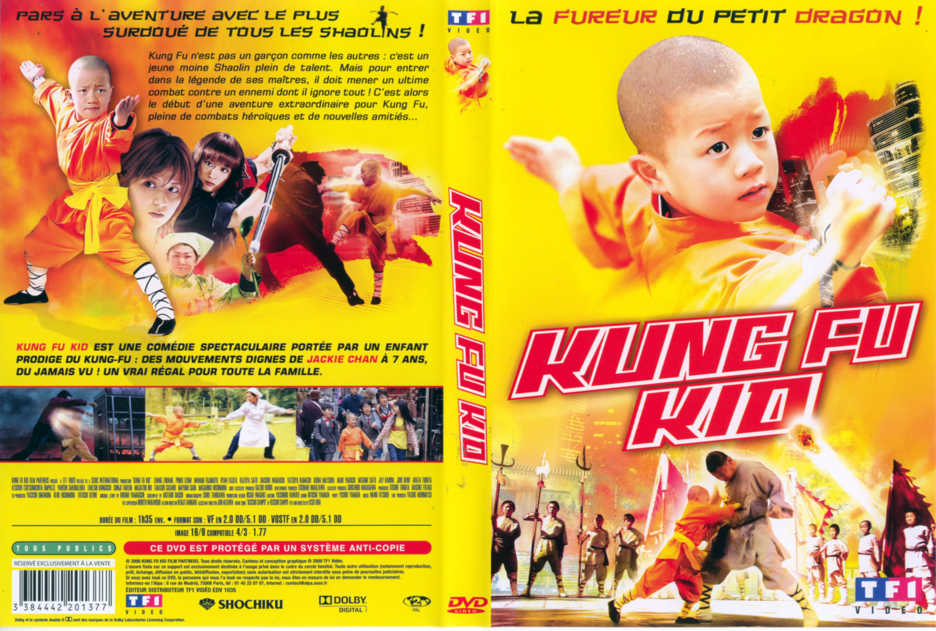 Jaquette DVD Kung fu kid