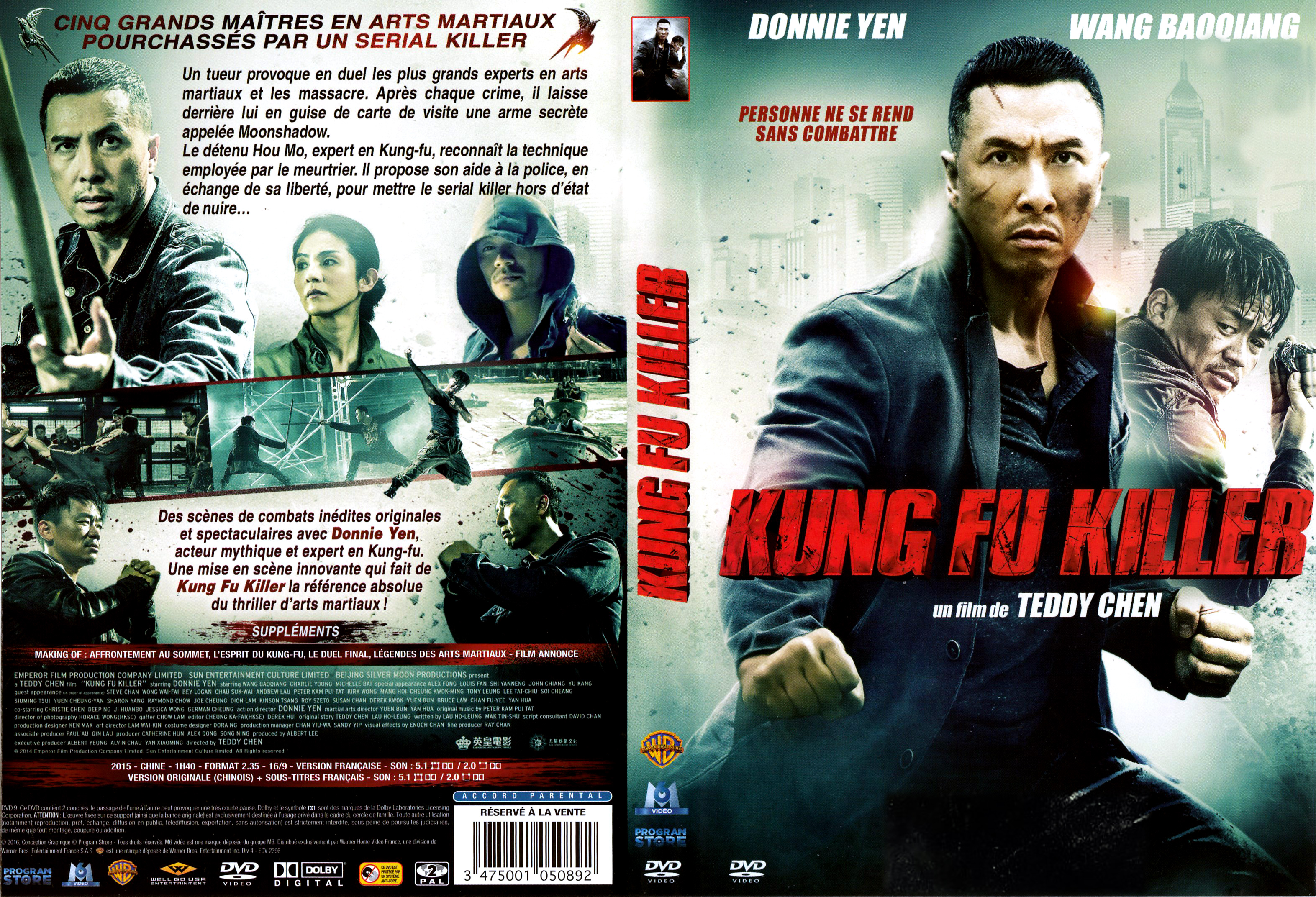 Jaquette DVD Kung fu killer