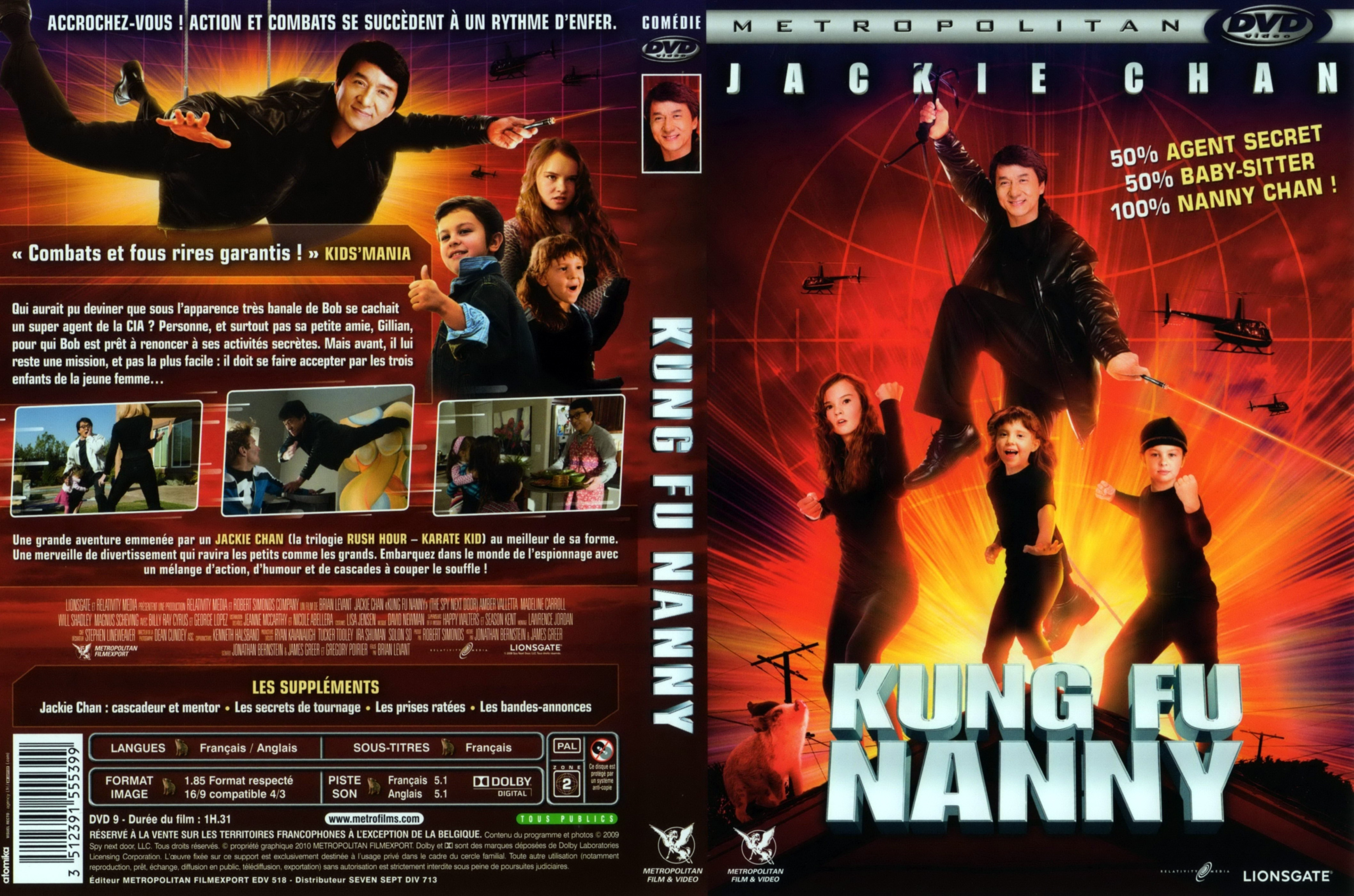 Jaquette DVD Kung fu nanny