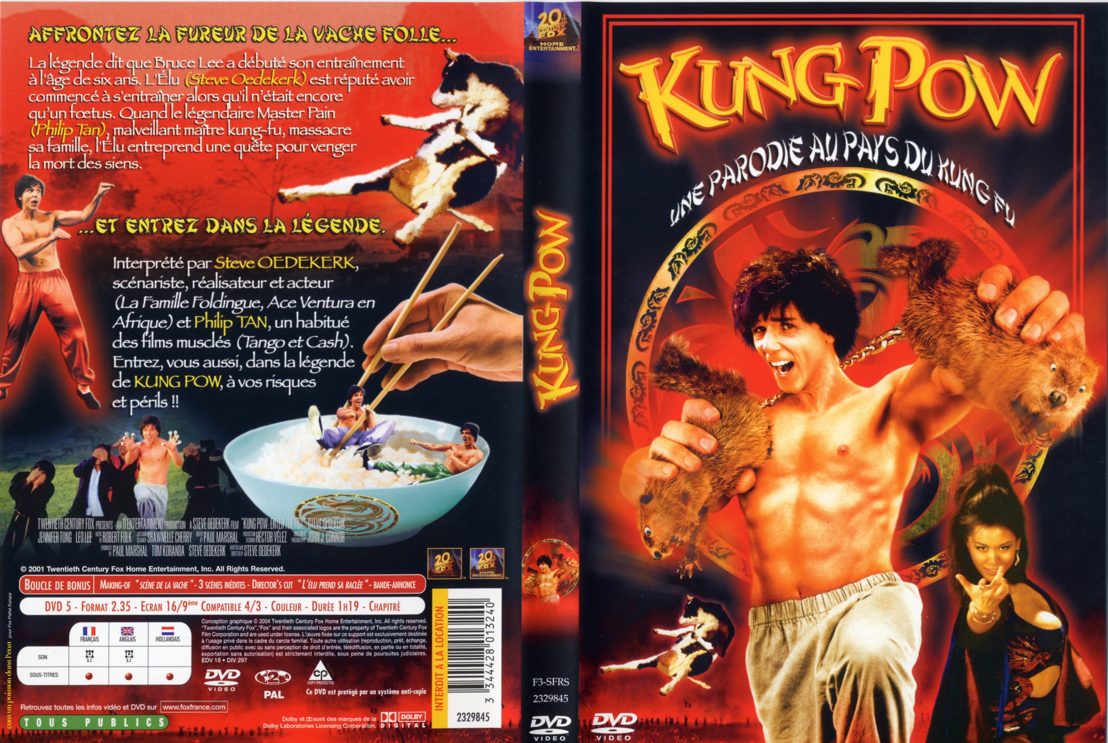 Jaquette DVD Kung pow