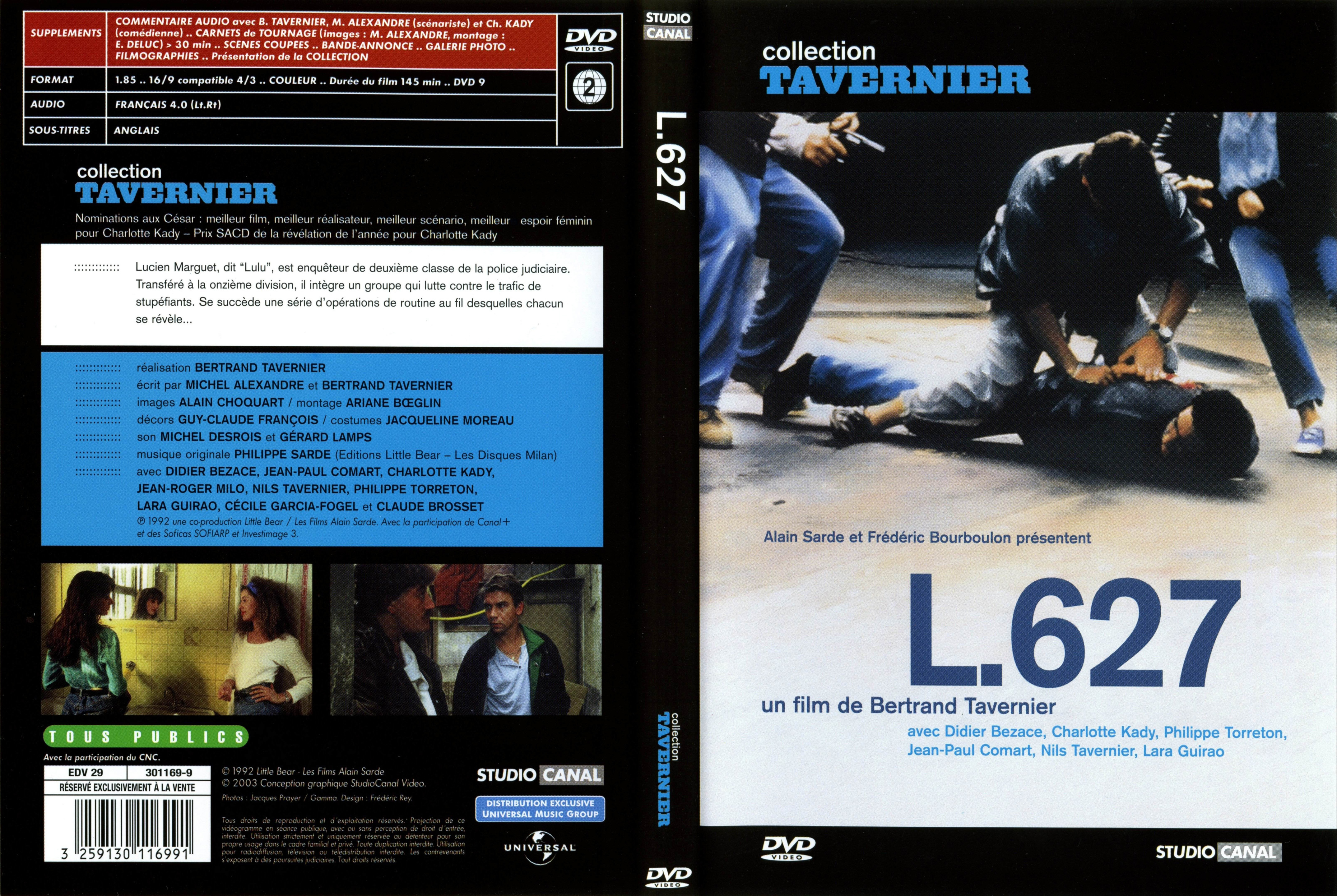 Jaquette DVD L627