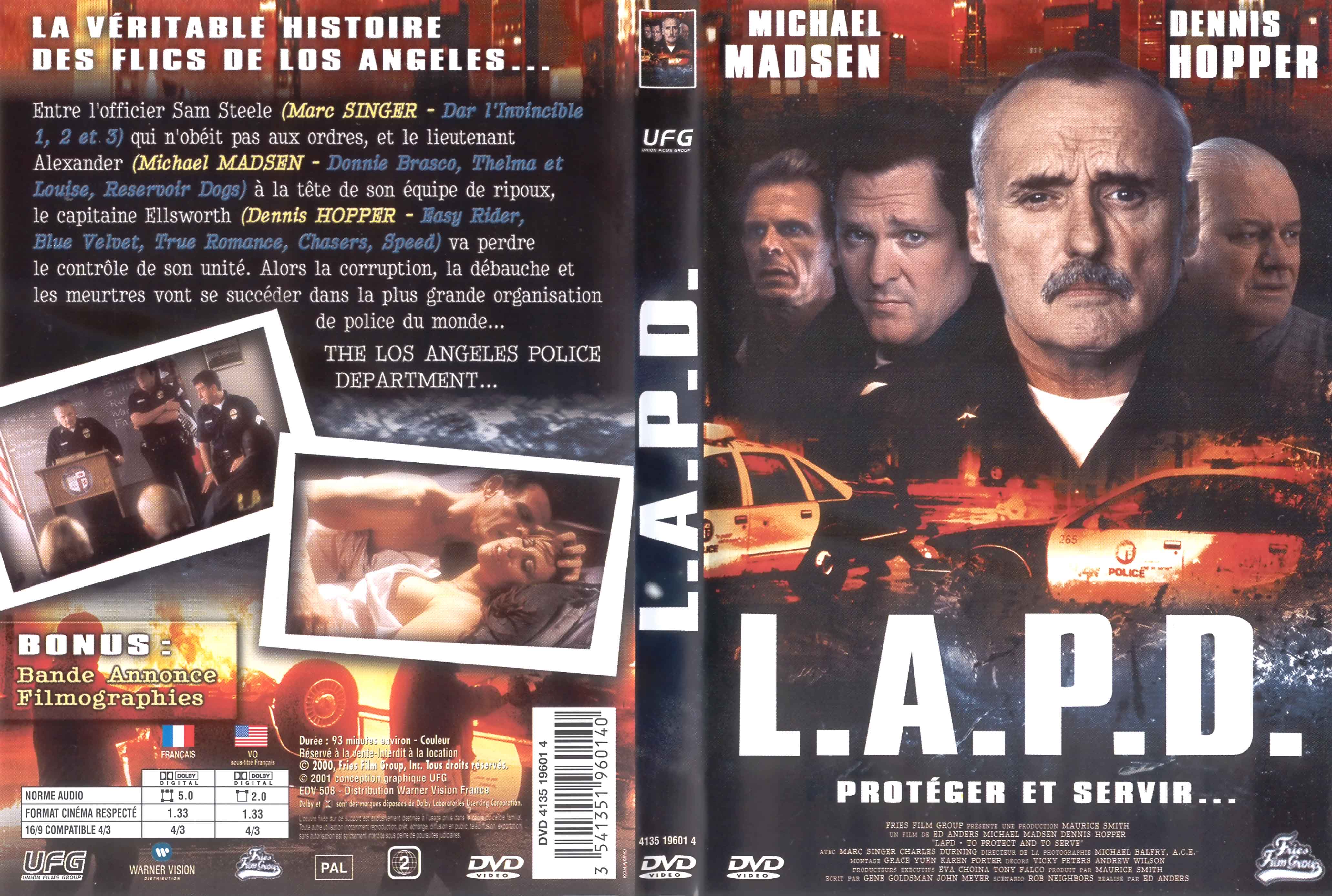 Jaquette DVD LAPD