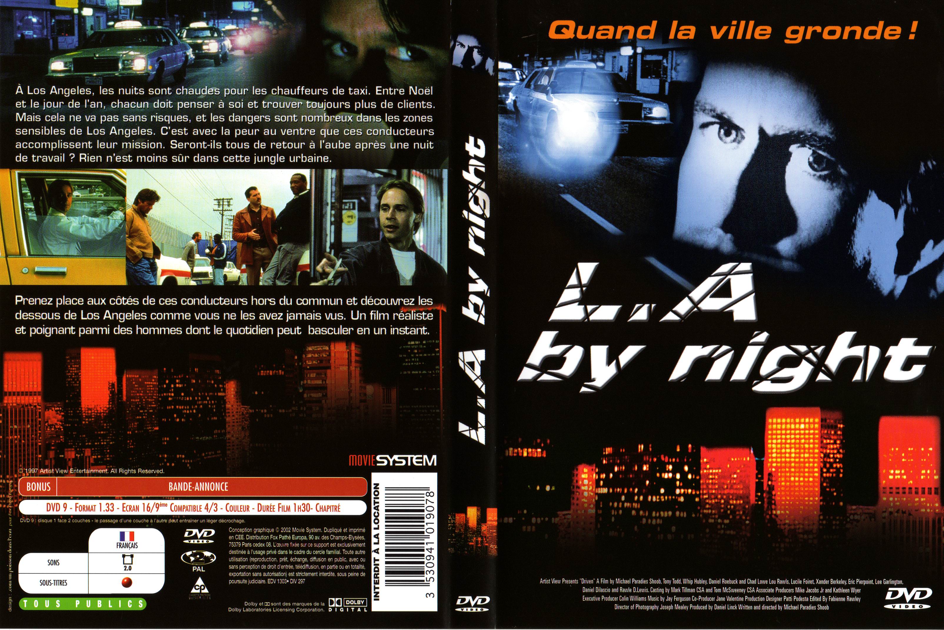 Jaquette DVD LA by nigny