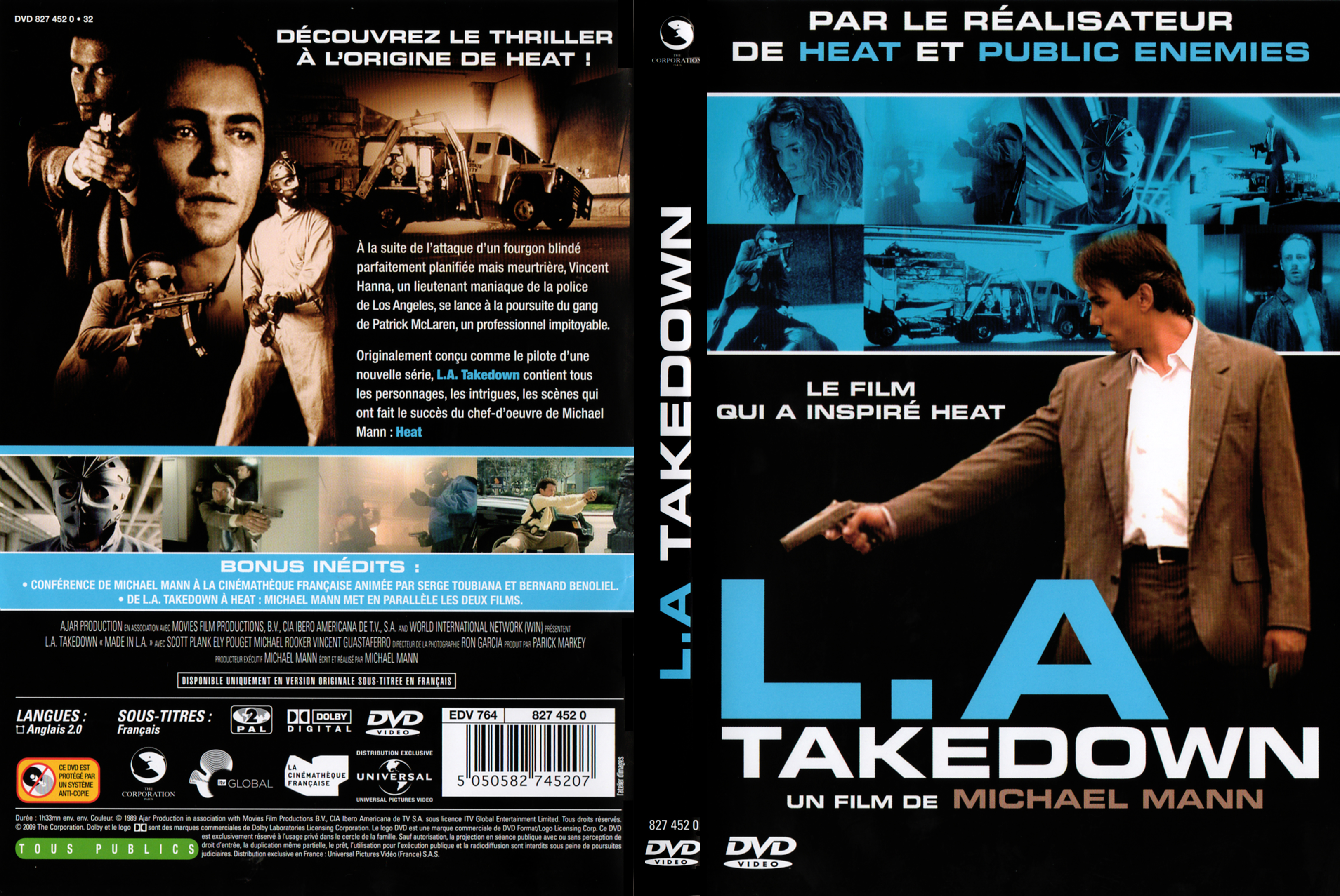 Jaquette DVD LA takedown