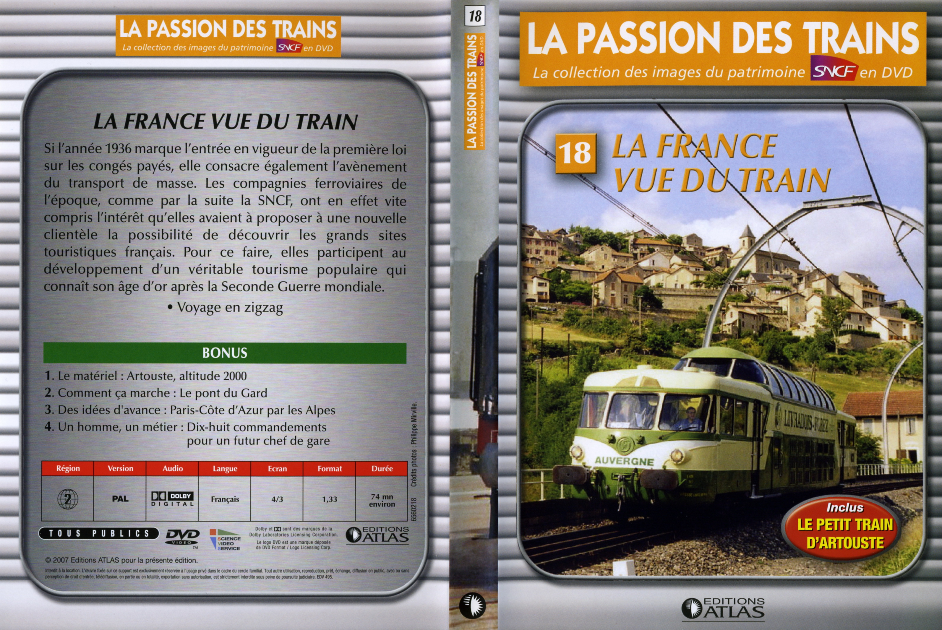 Jaquette DVD LLa passion des trains vol 18