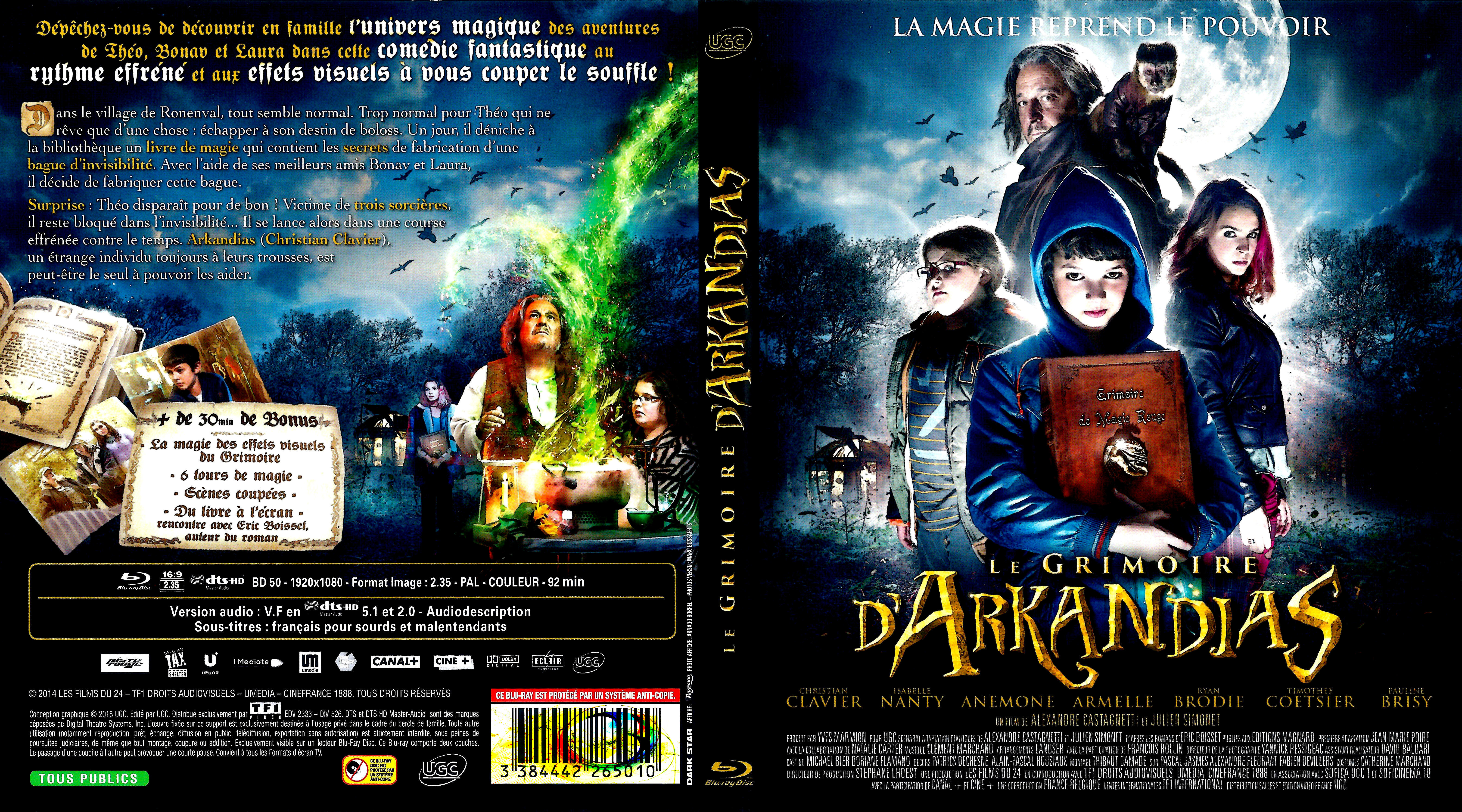 Jaquette DVD LLe Grimoire d