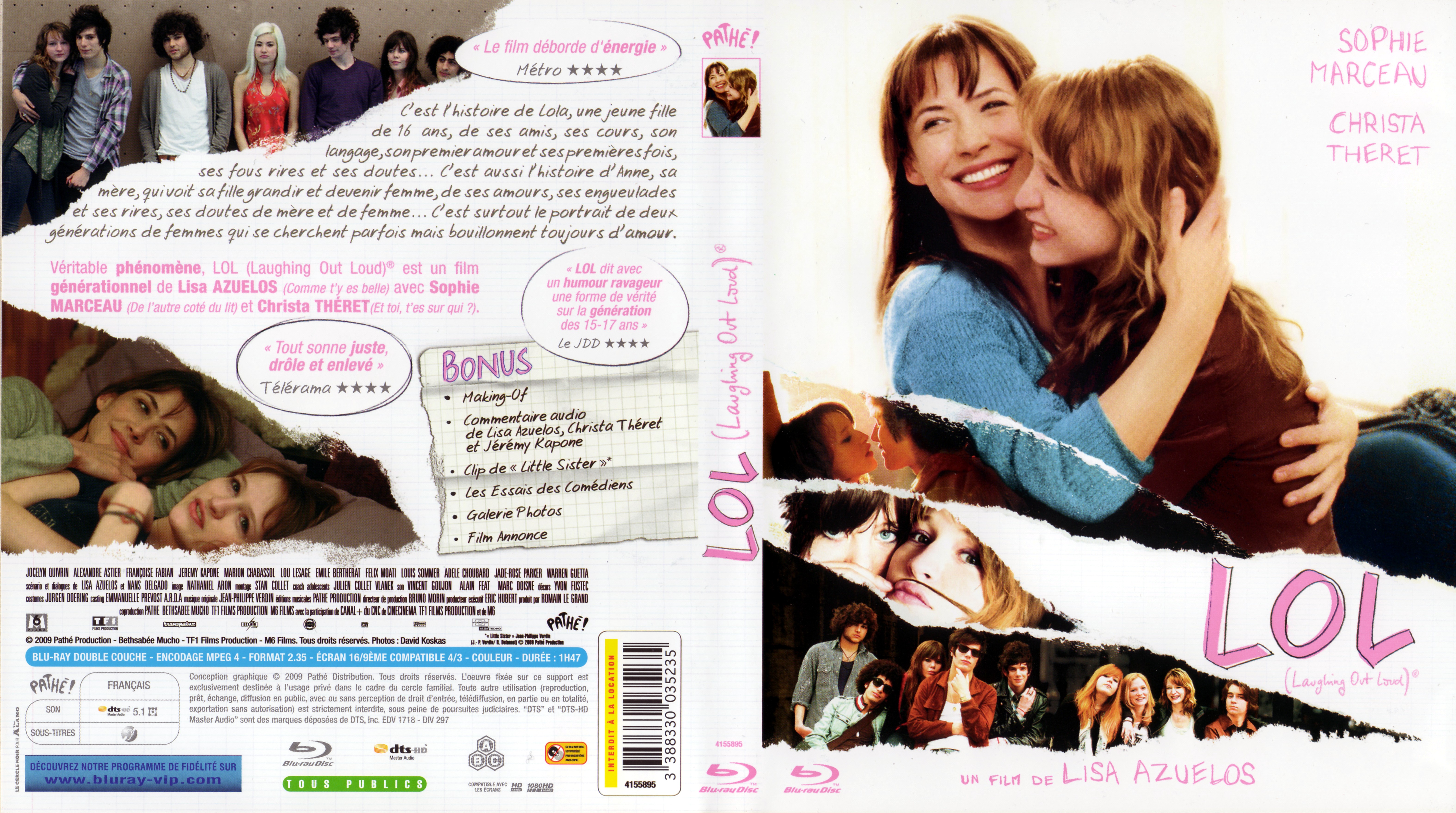 Jaquette DVD LOL (BLU-RAY)