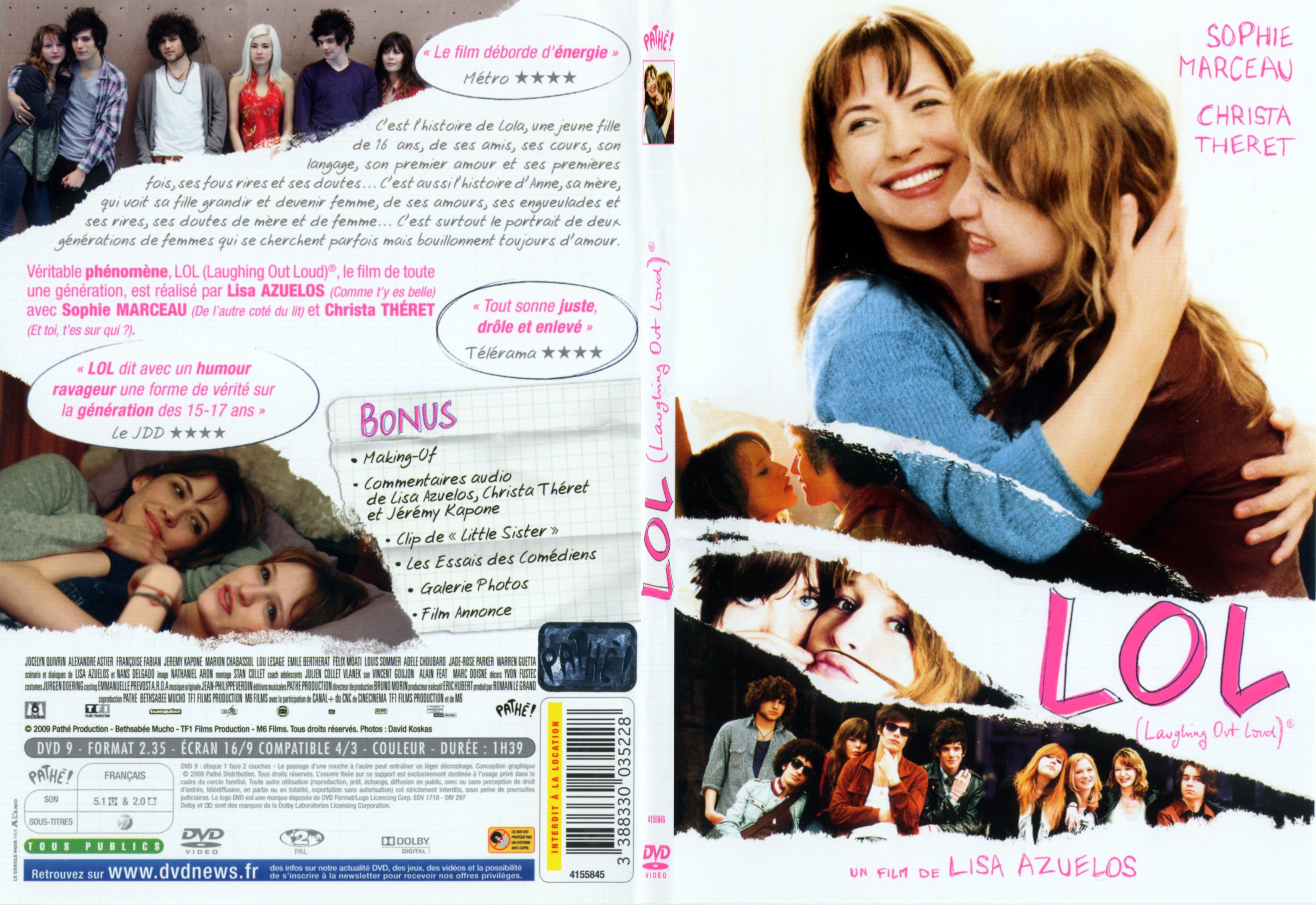 Jaquette DVD LOL - SLIM