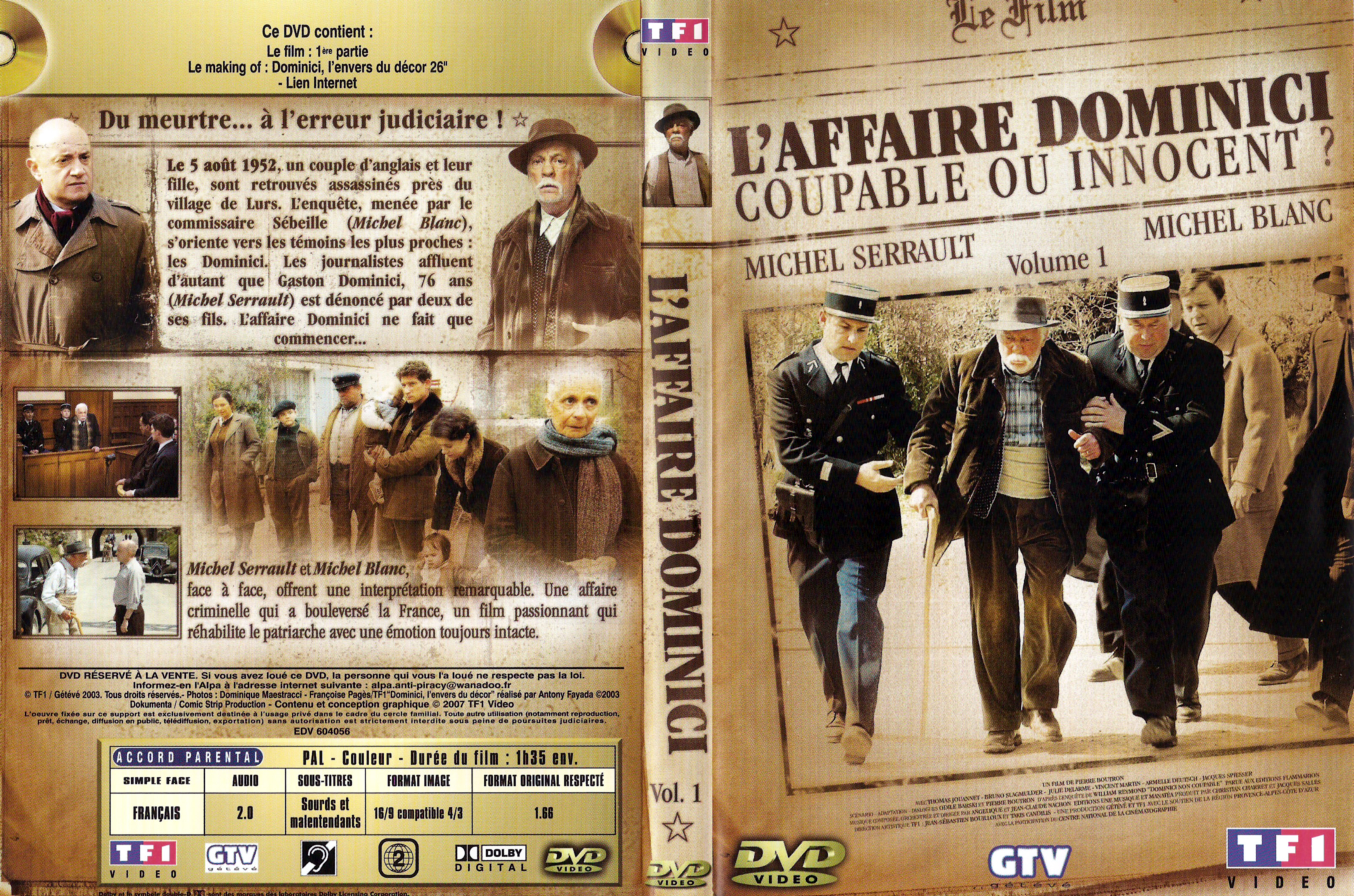 Jaquette DVD L