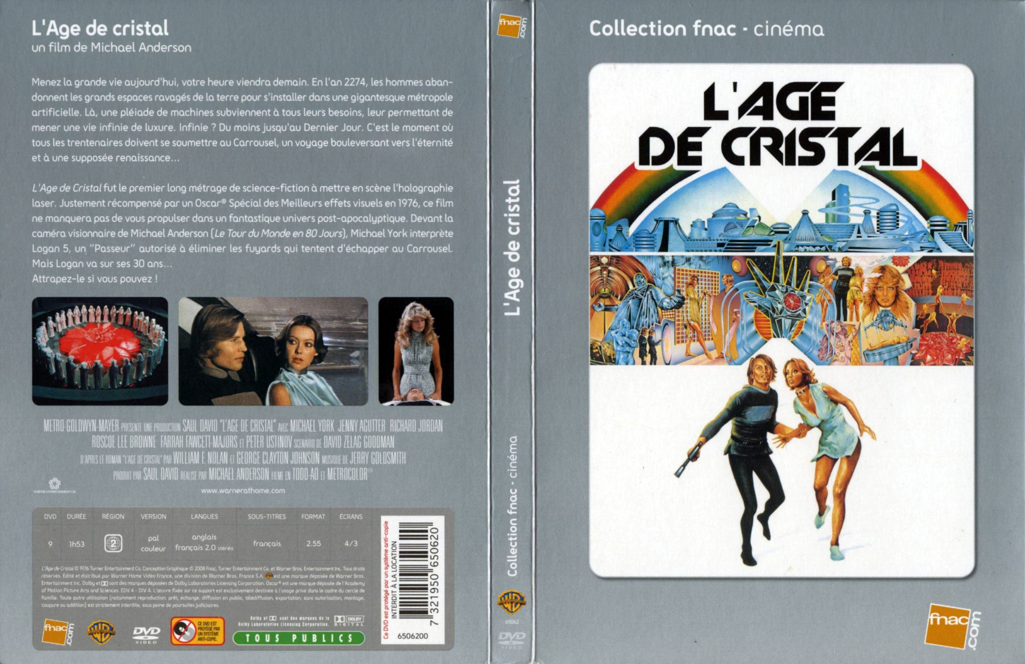 Jaquette DVD de L'age de cristal - Cinéma Passion
