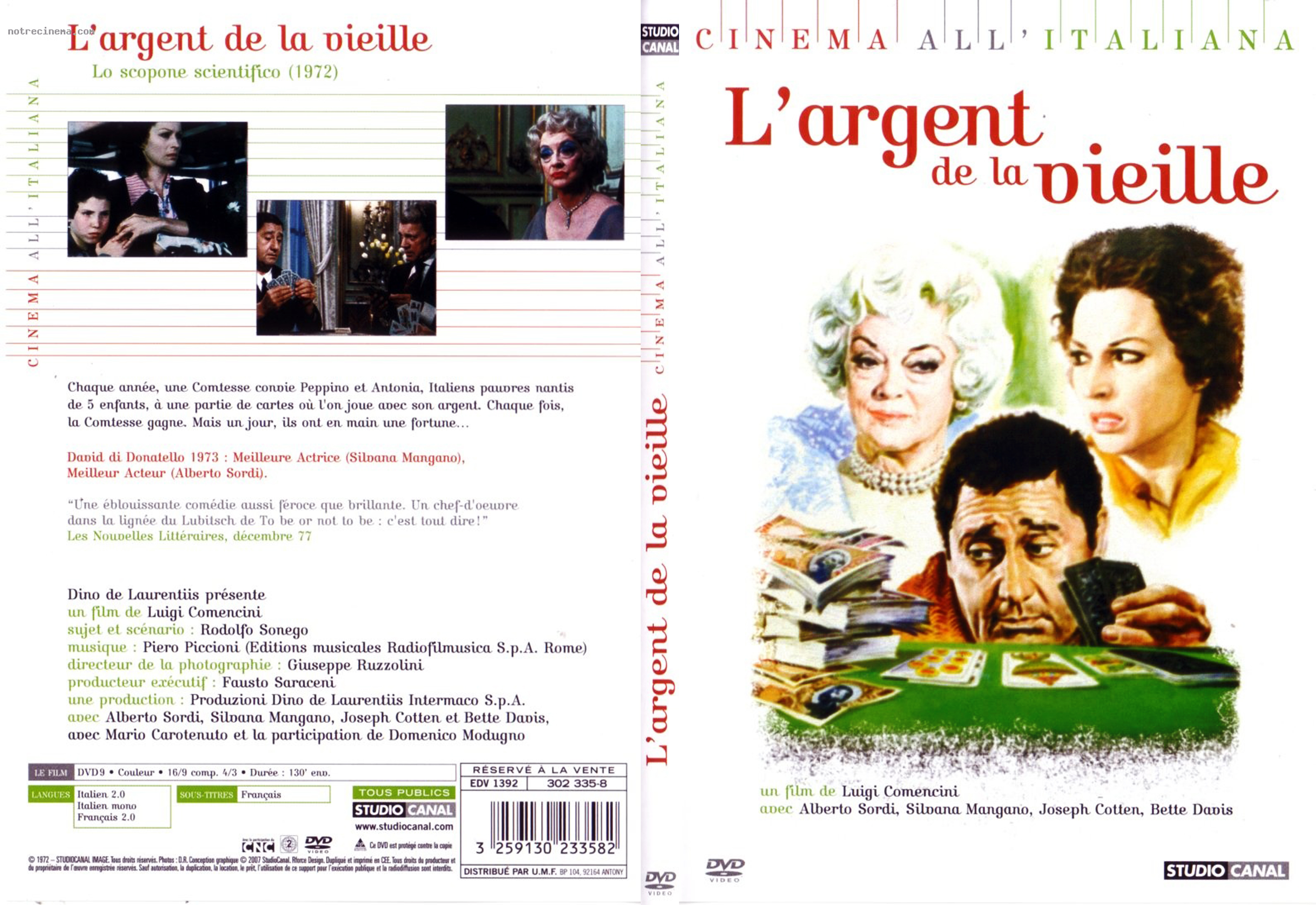 Jaquette DVD L