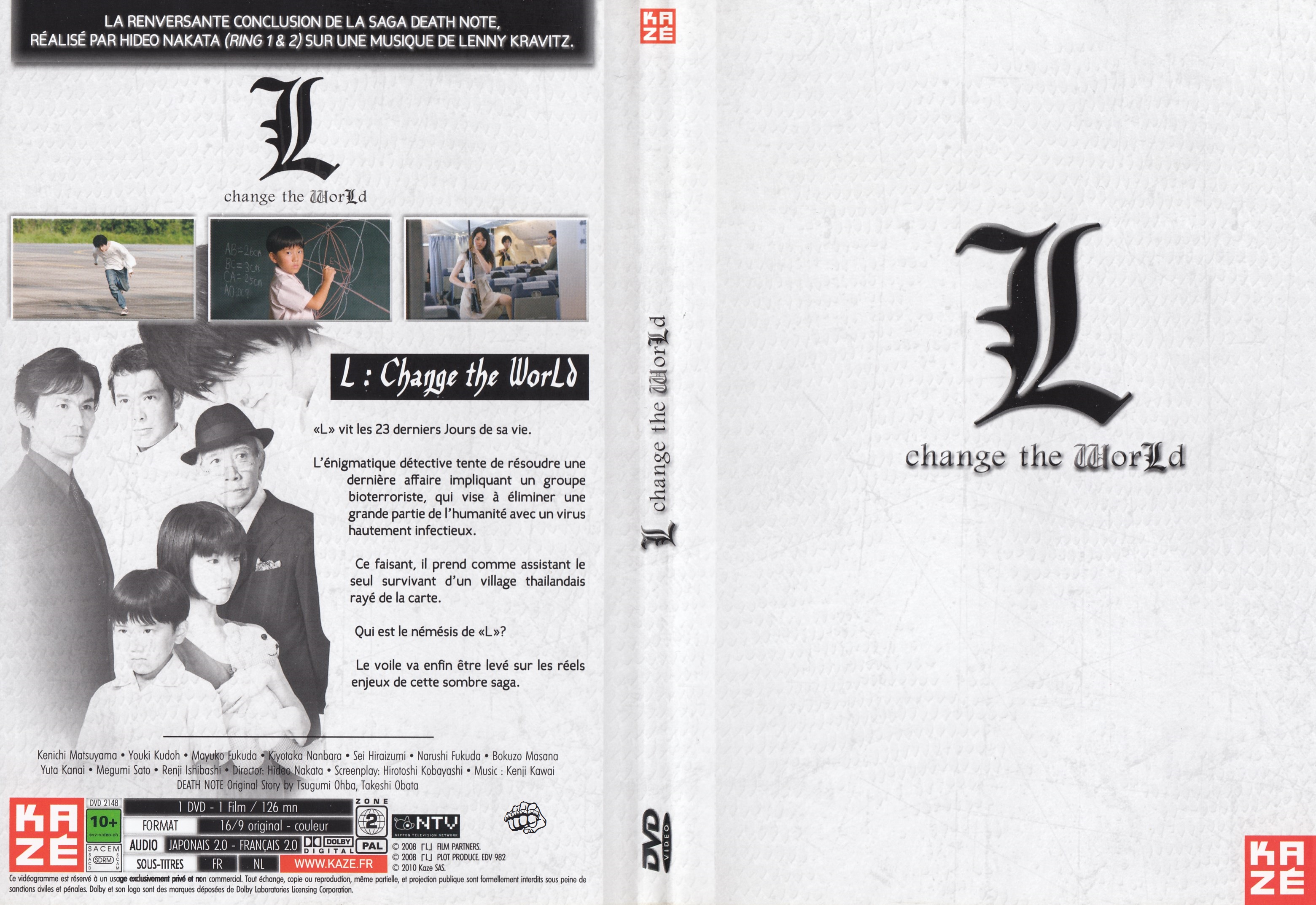 Jaquette DVD L change the world