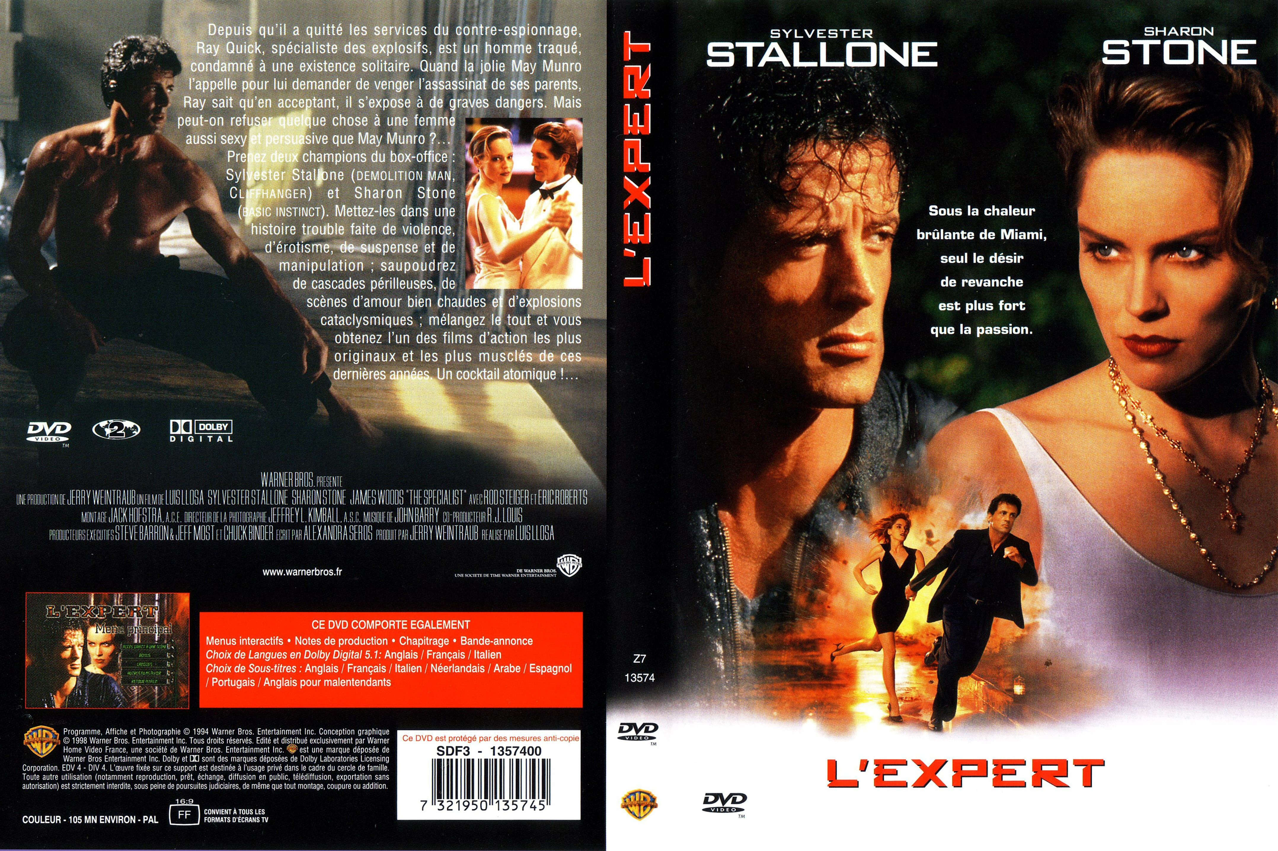 Jaquette Dvd De Lexpert Cinéma Passion