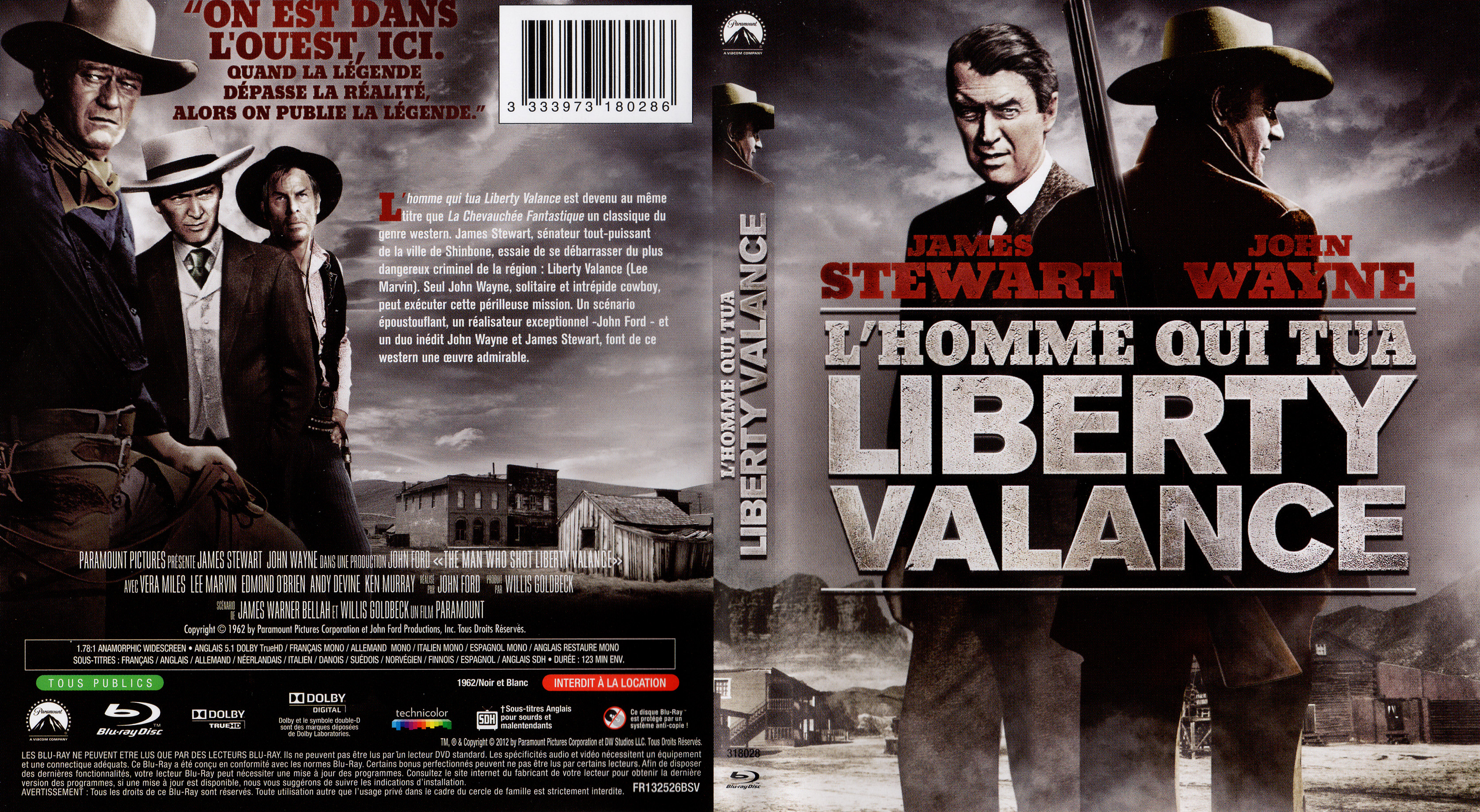 L`Homme Qui Tua Liberty Valance [1962]