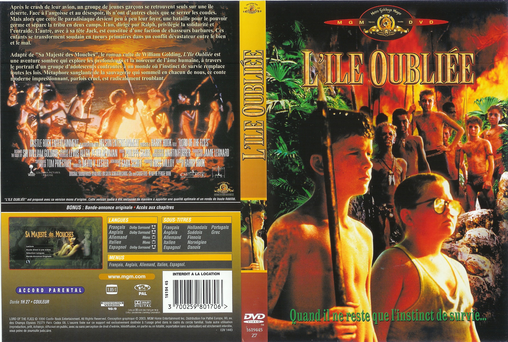 Jaquette DVD L