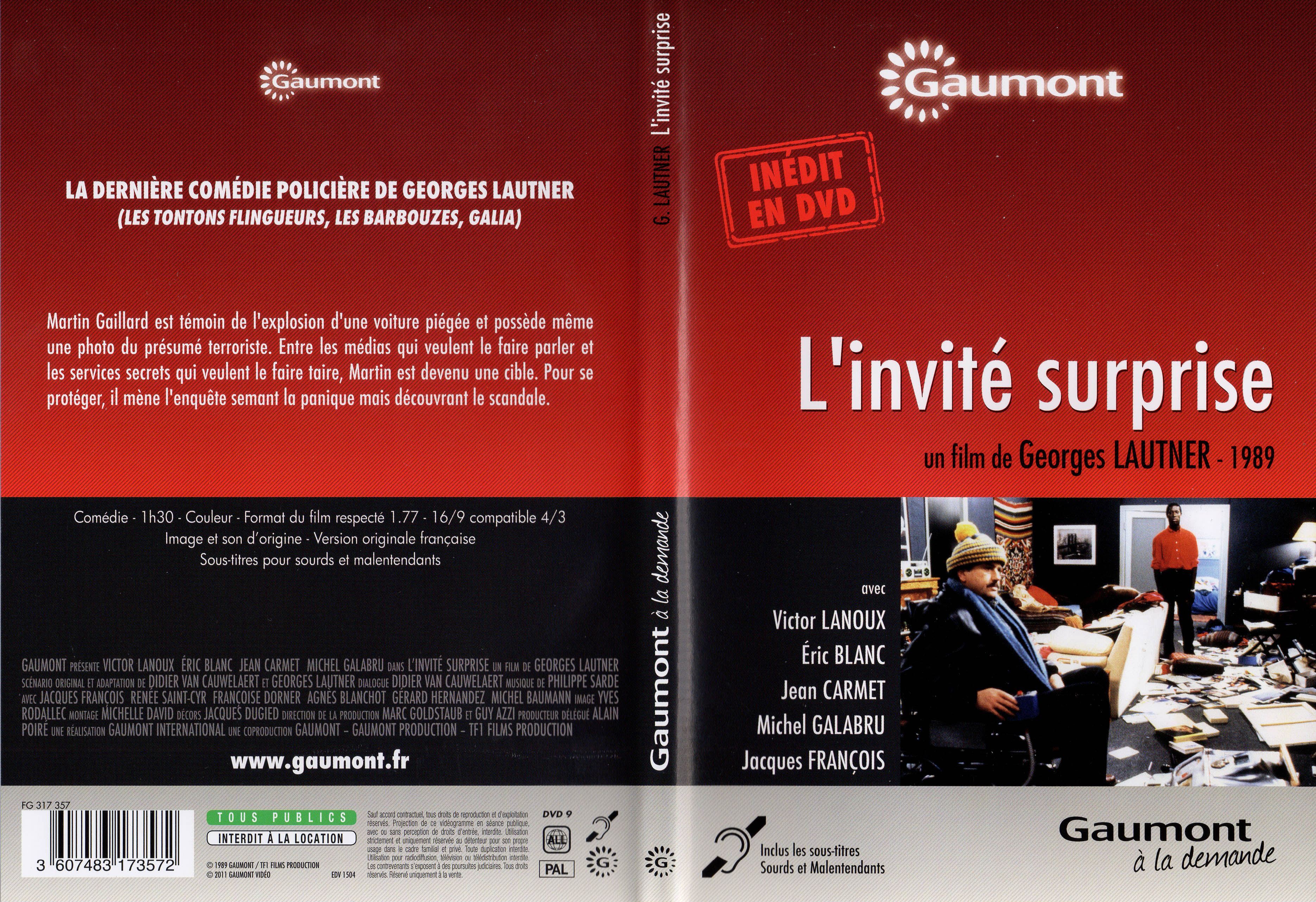 Jaquette DVD L