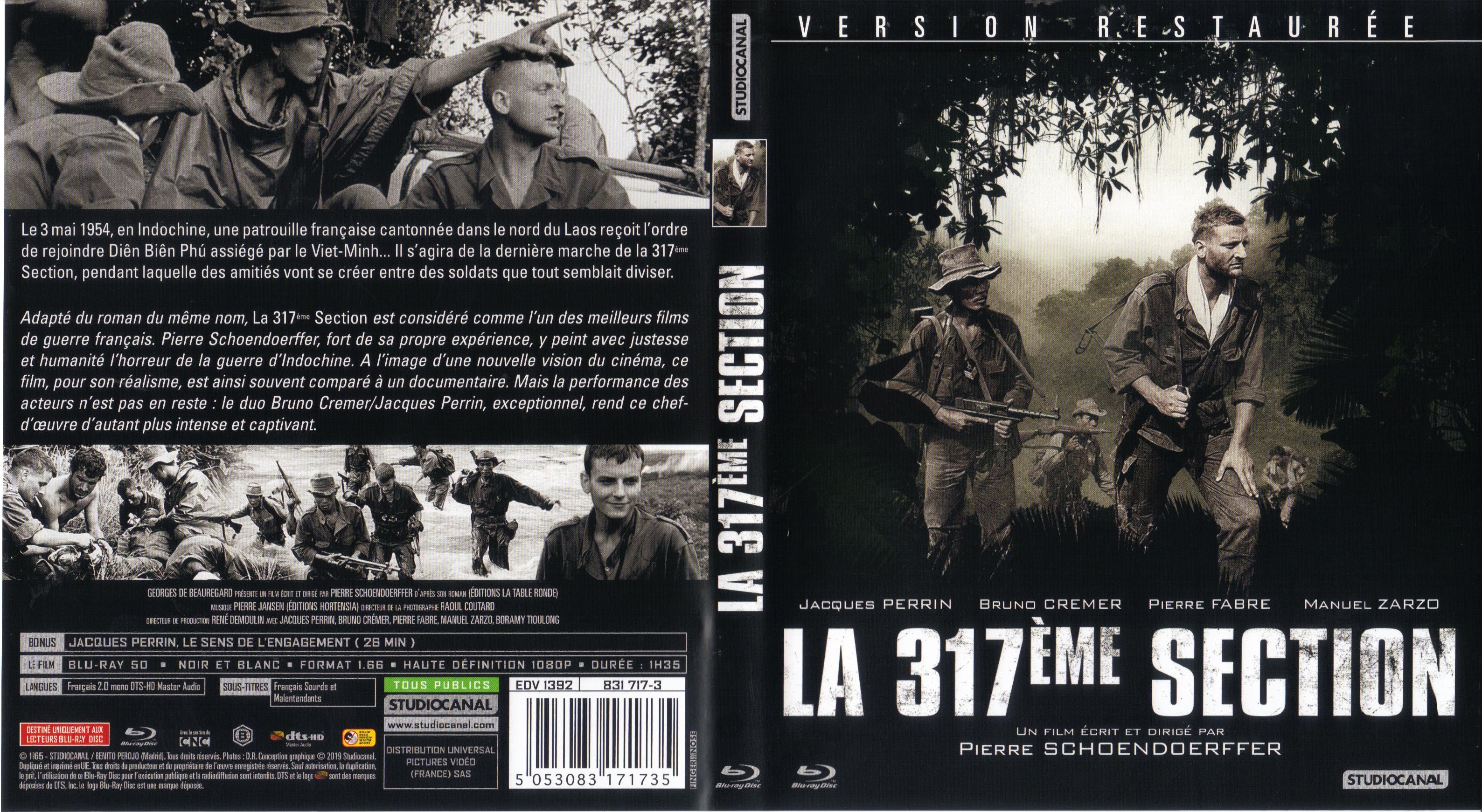 Jaquette DVD La 317me section (BLU-RAY)