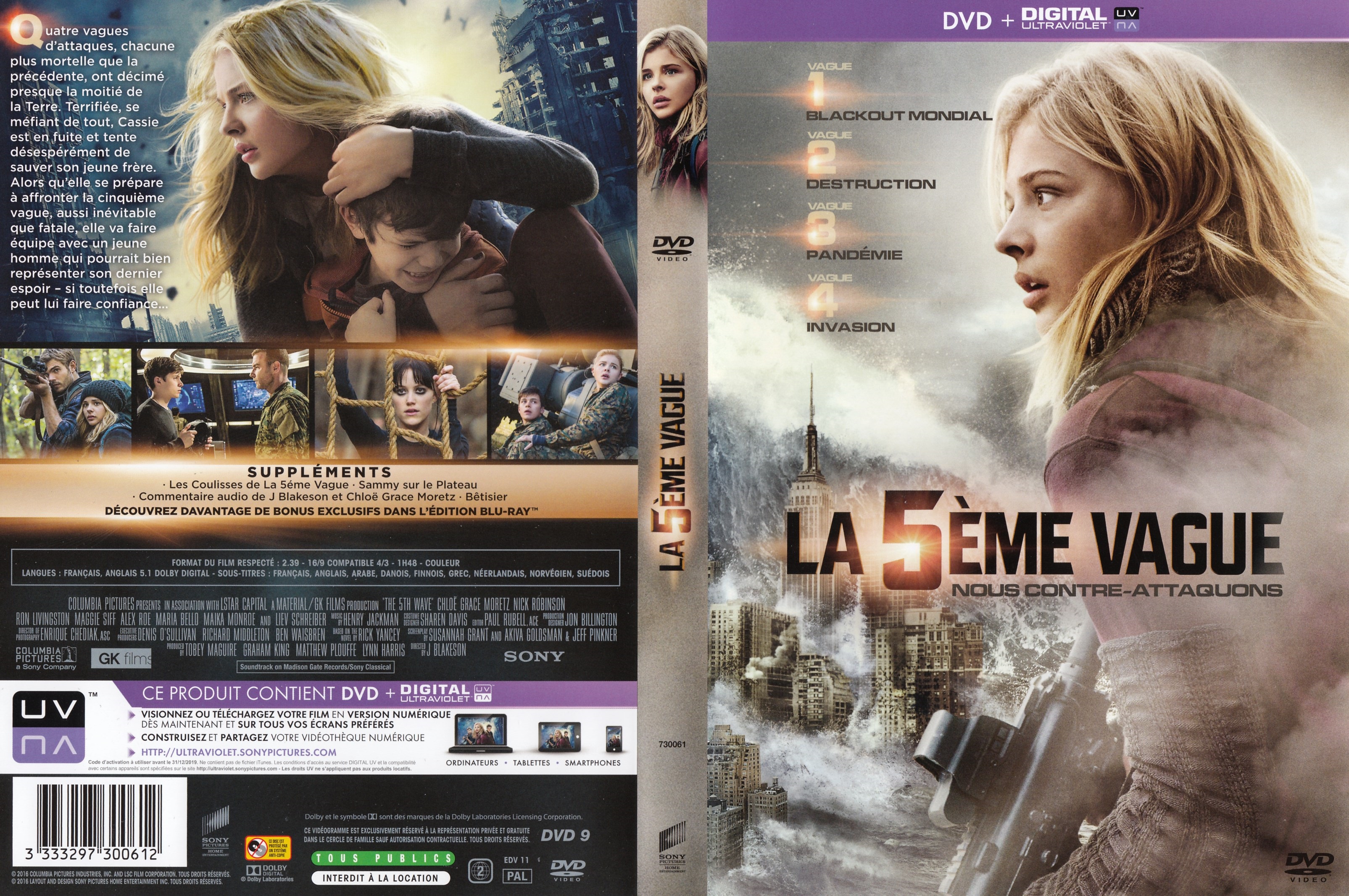 Jaquette DVD La 5me vague