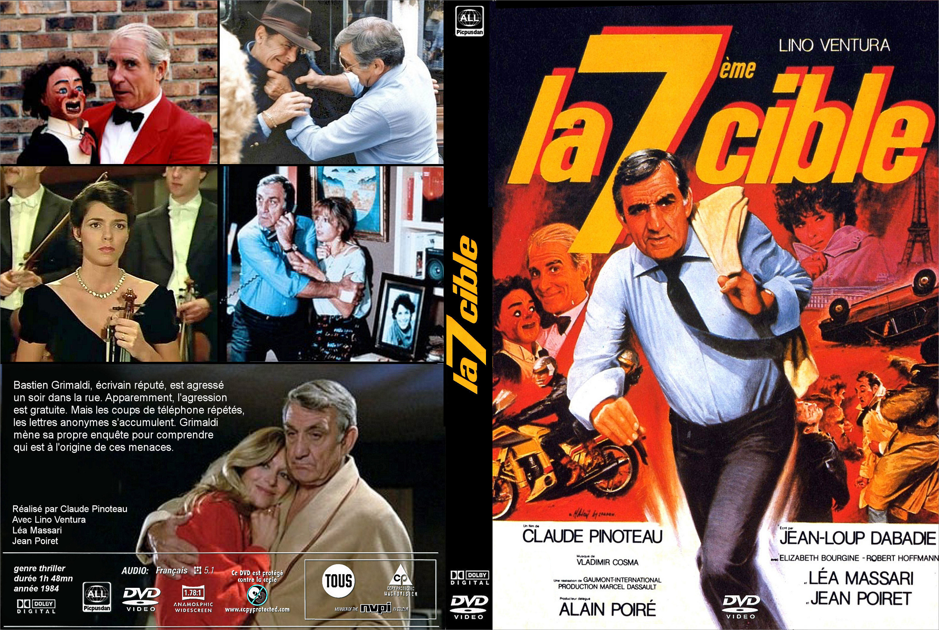 Jaquette DVD La 7 me cible v3