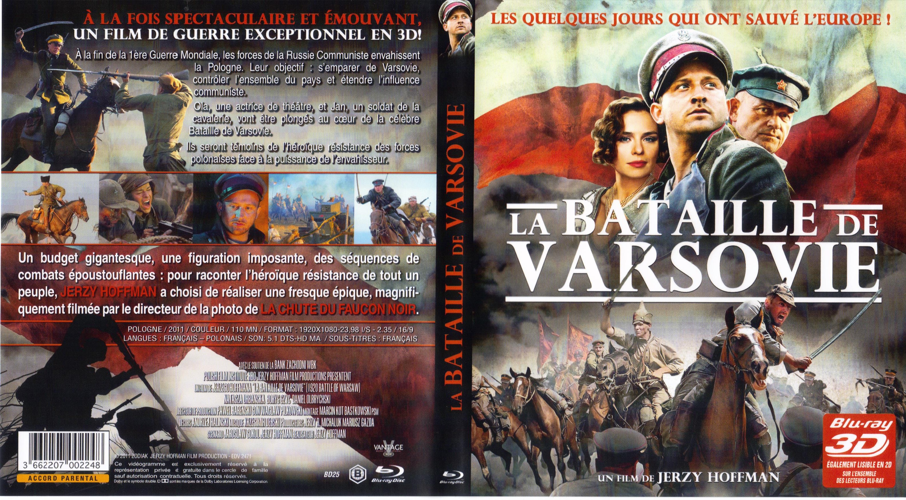Jaquette DVD La Bataille de Varsovie (BLU-RAY)