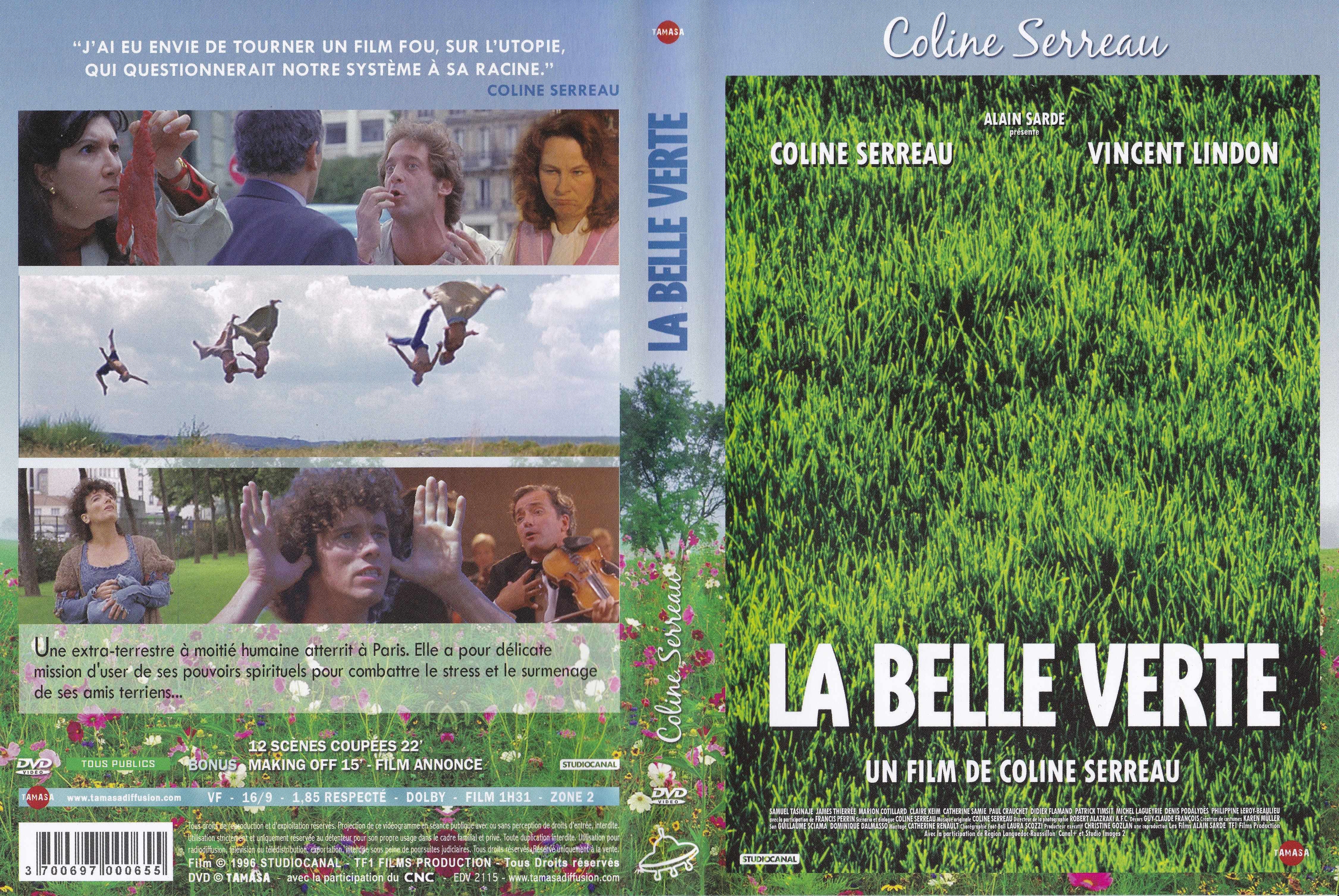 Jaquette DVD La Belle Verte