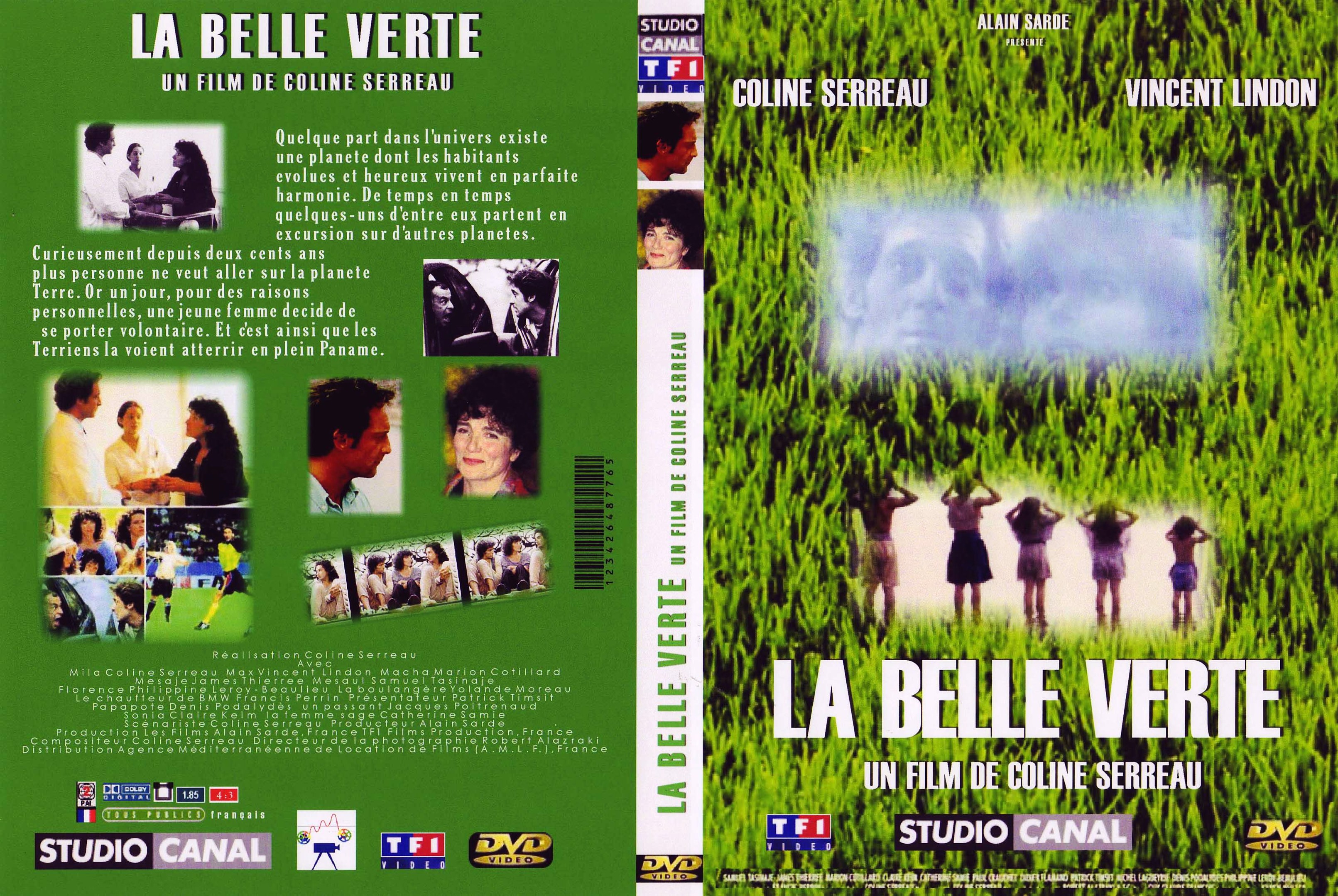 Jaquette DVD La Belle Verte custom