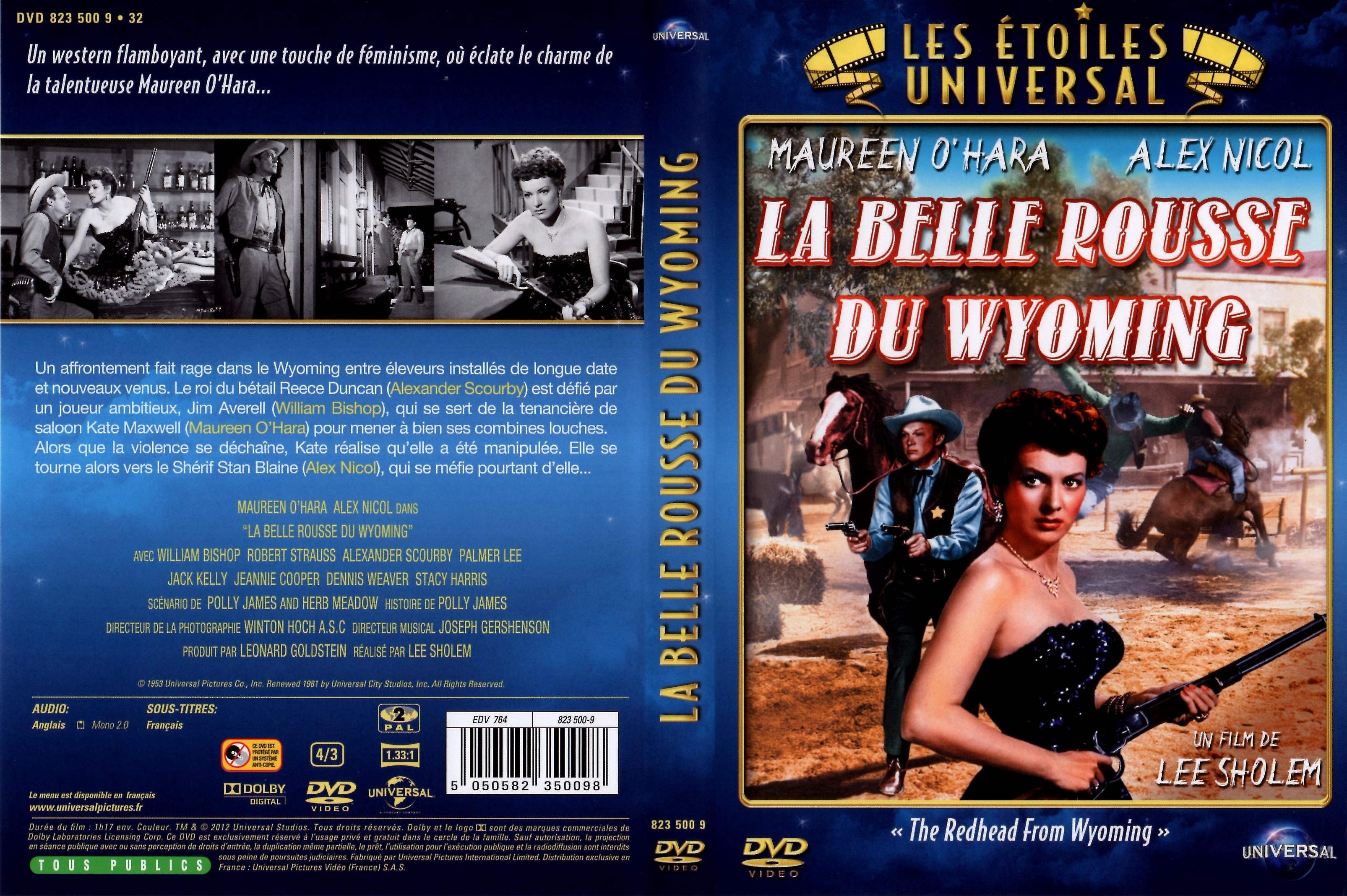 Jaquette DVD La Belle rousse du Wyoming