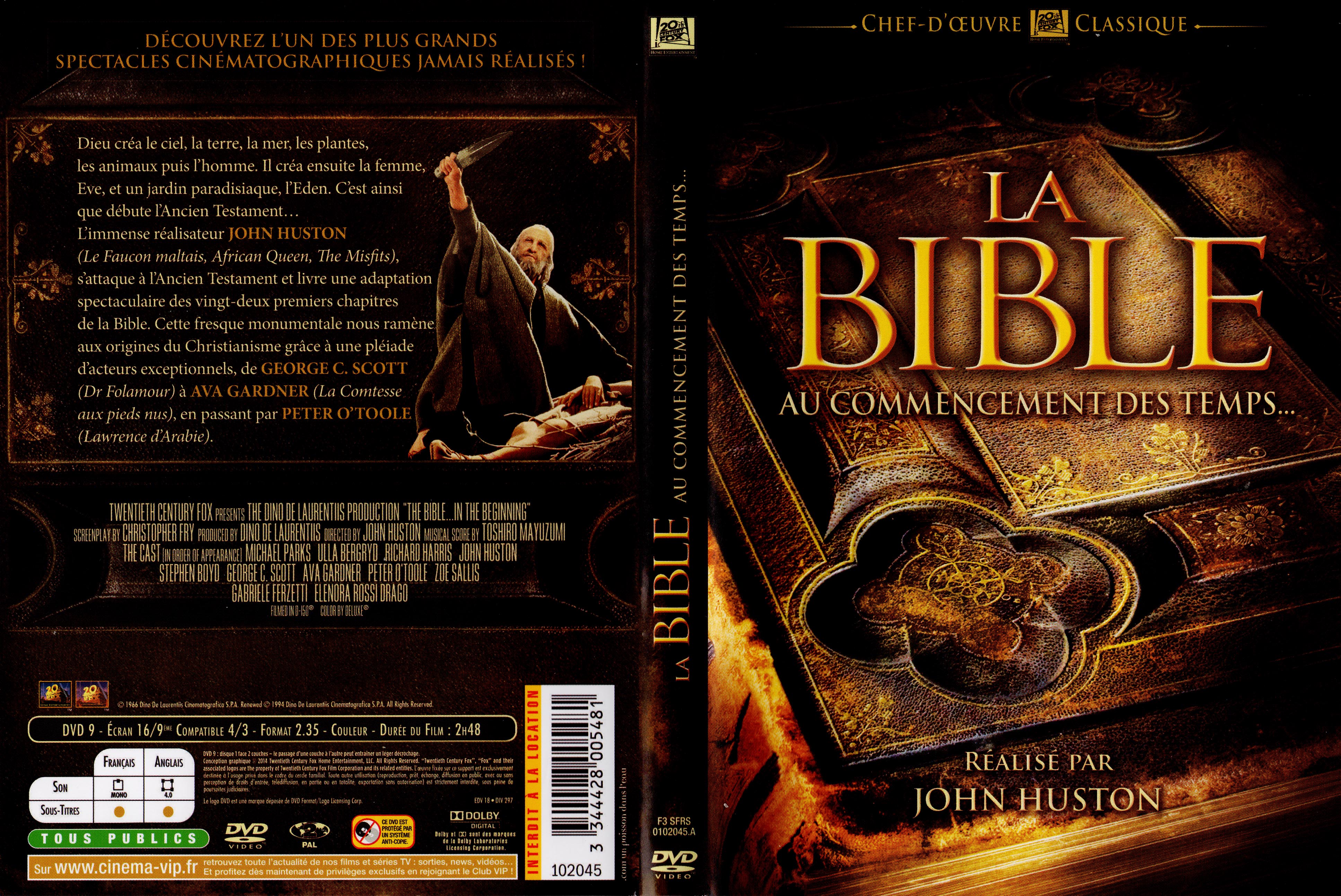 Jaquette DVD La Bible v4