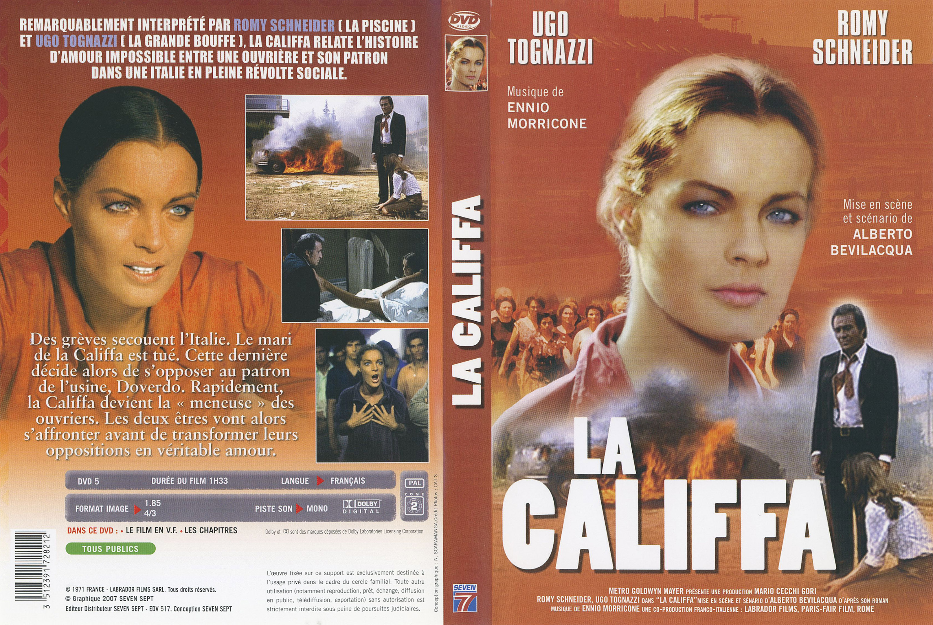 Jaquette DVD La Califfa v3