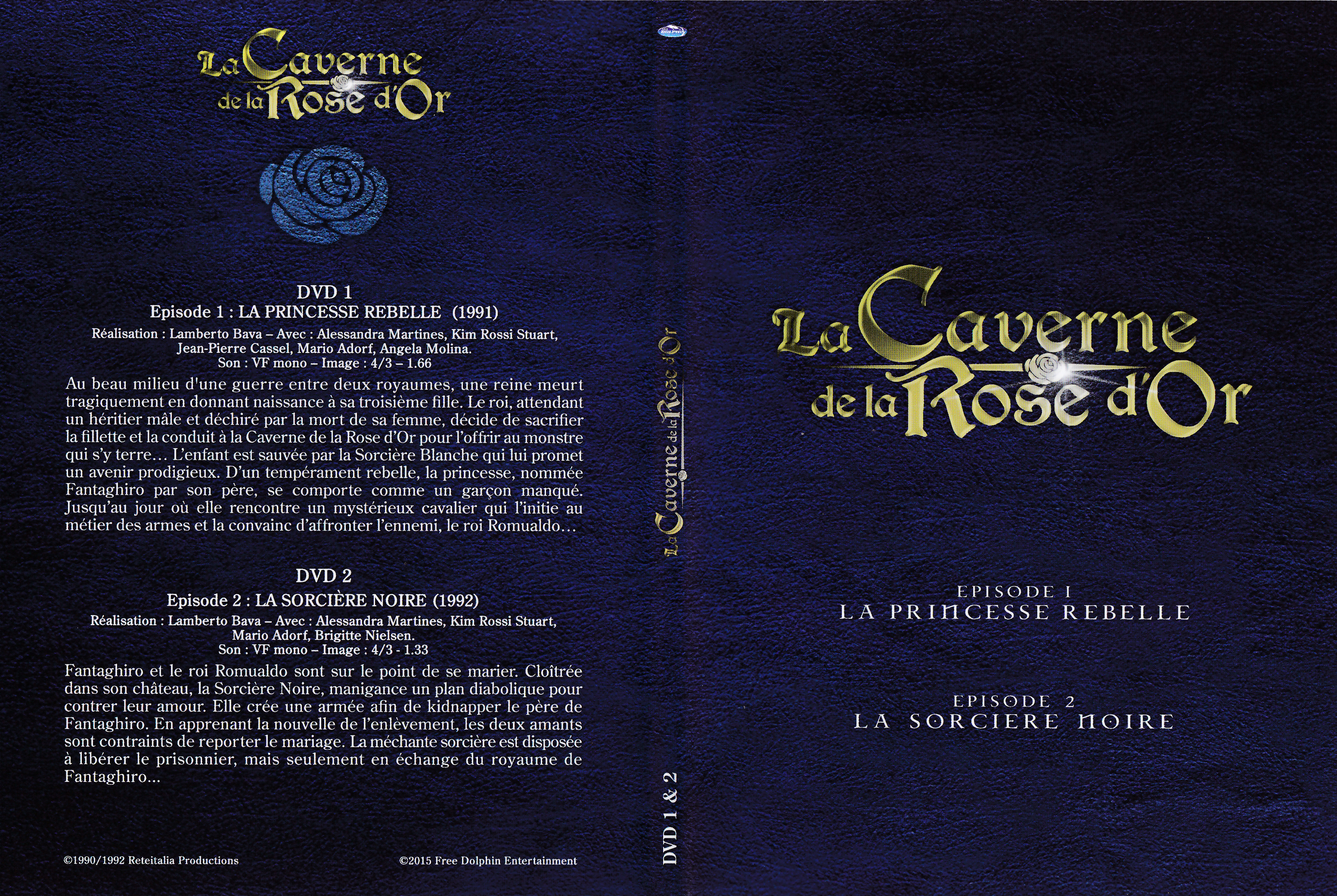 Jaquette DVD La Caverne de la Rose d