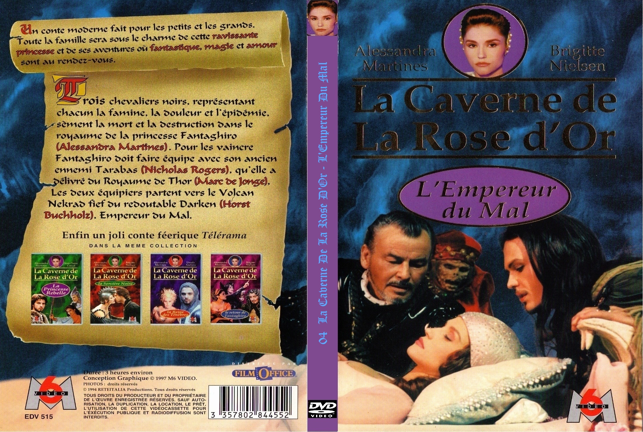 Jaquette DVD La Caverne de la rose d