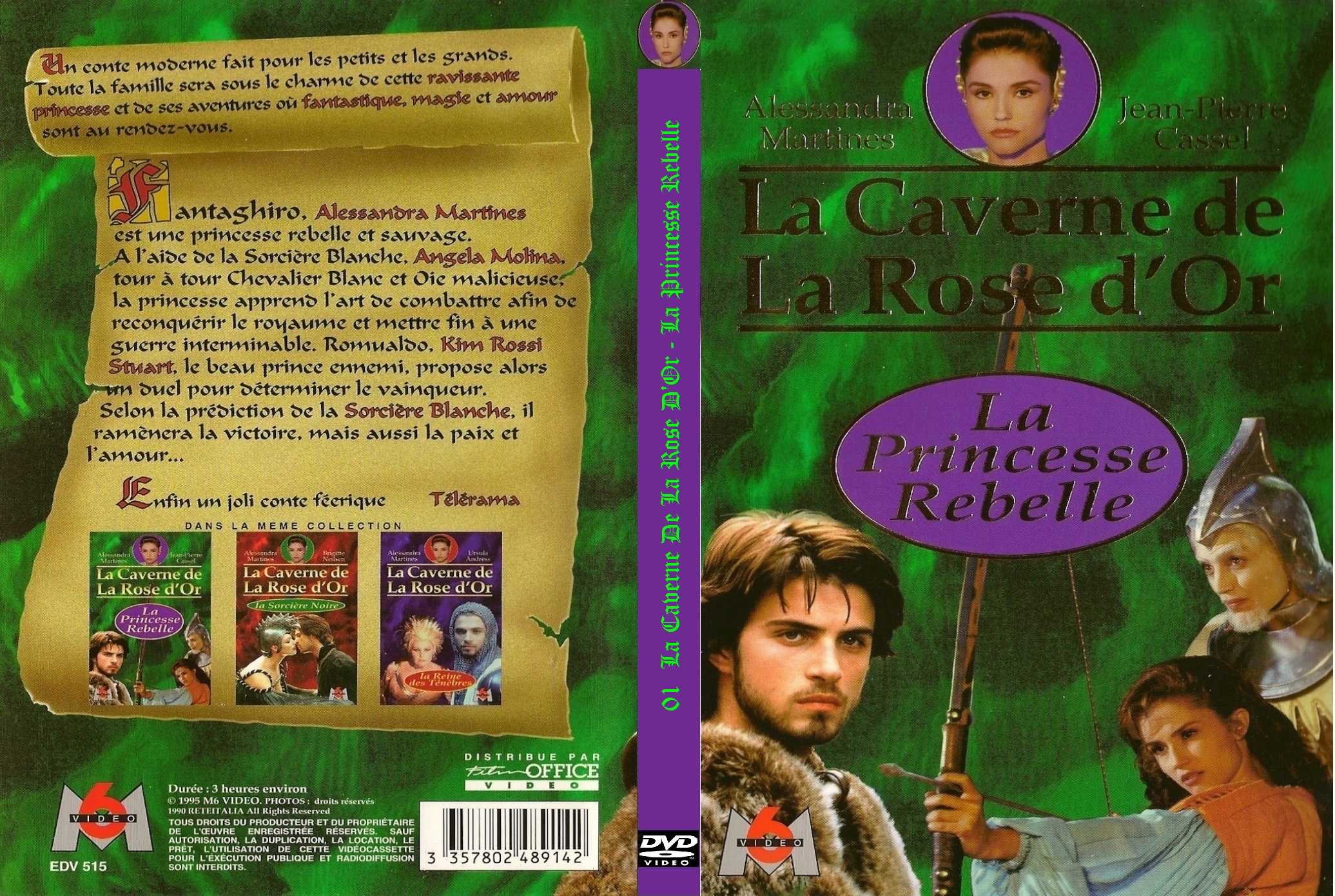 Jaquette DVD La Caverne de la rose d