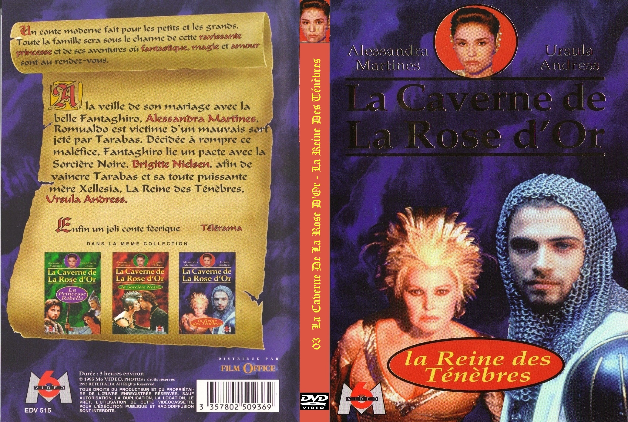 Jaquette DVD La Caverne de la rose d