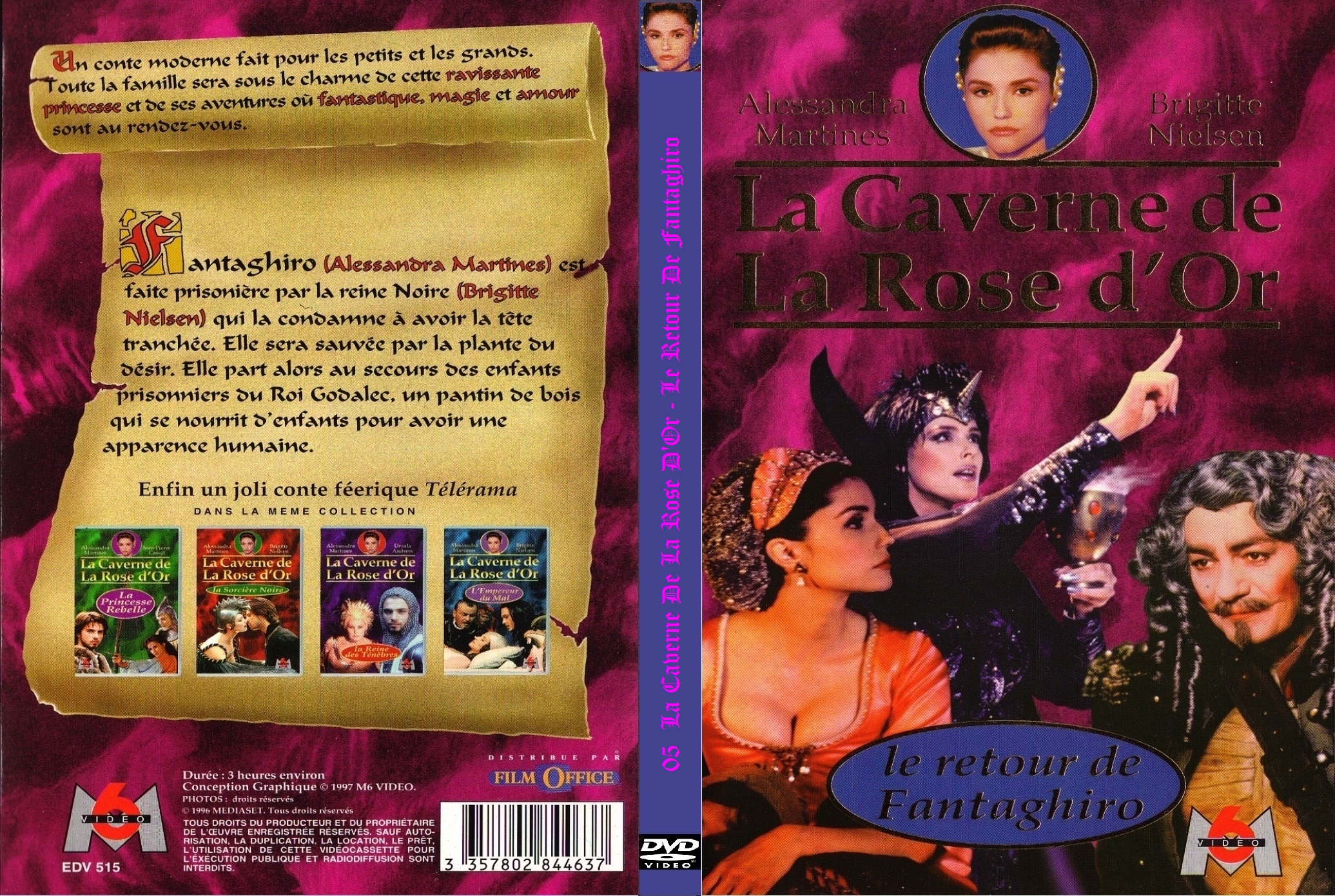 Jaquette DVD La Caverne de la rose d