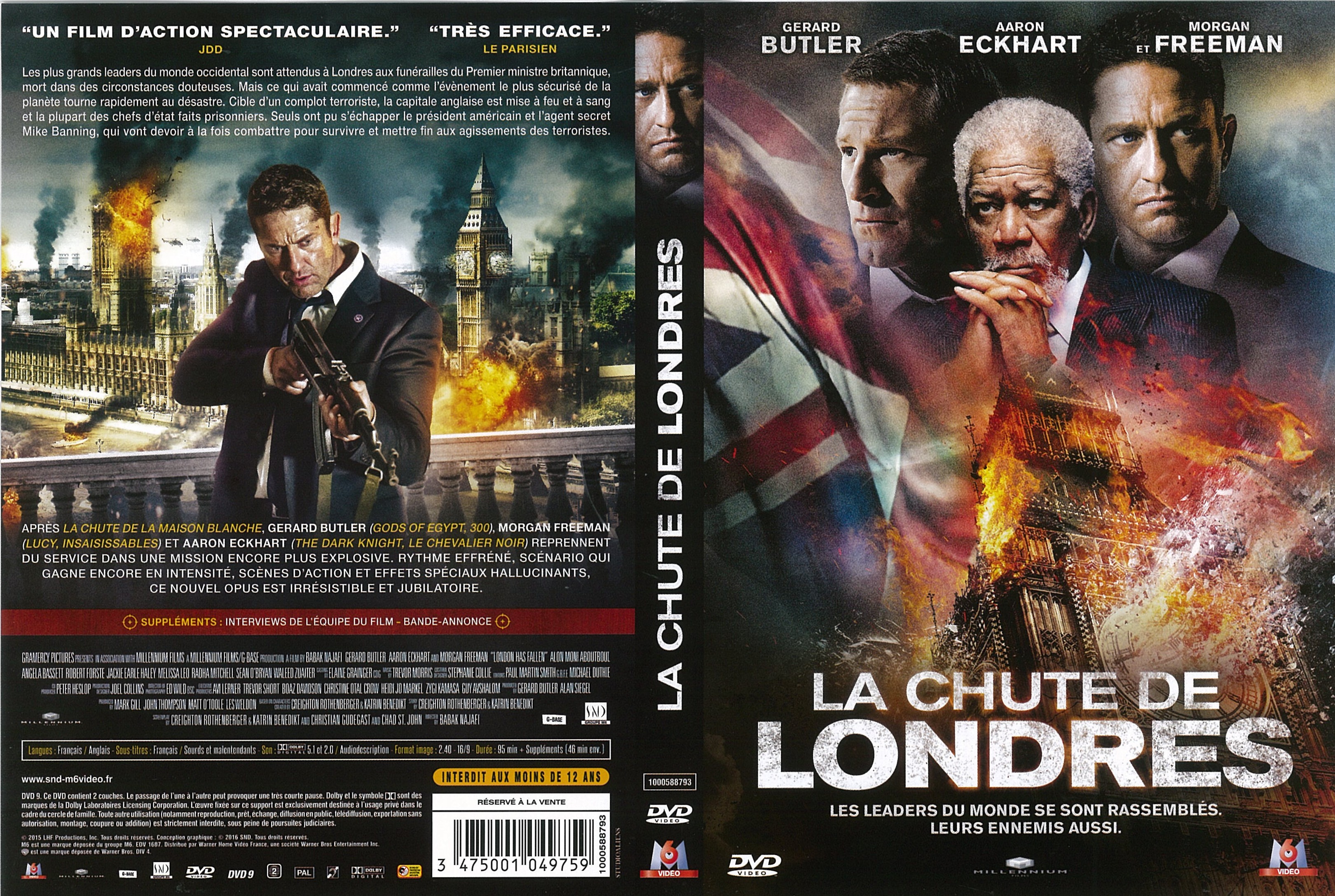 Jaquette DVD La Chute de Londres
