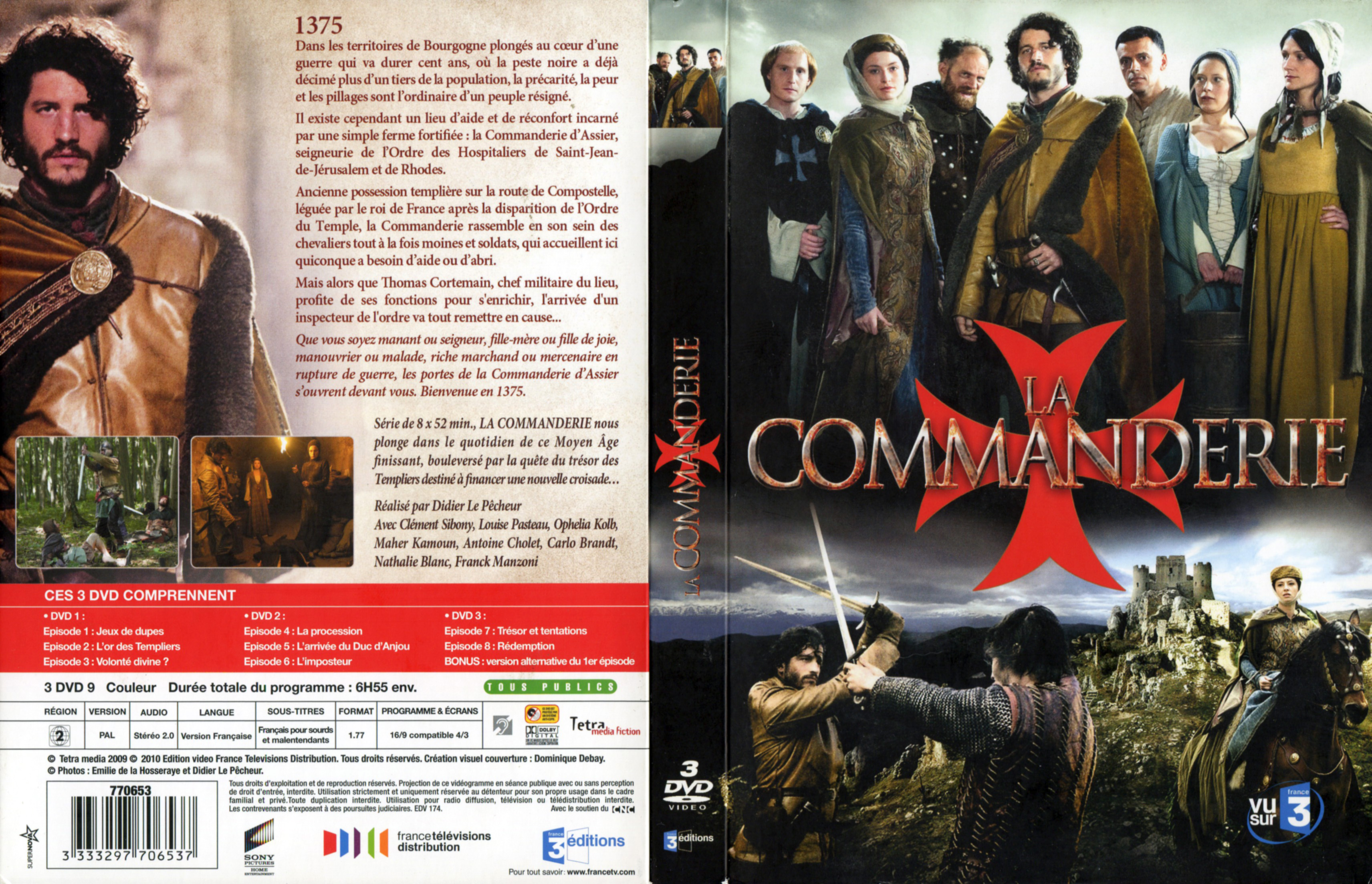 Jaquette DVD La Commanderie