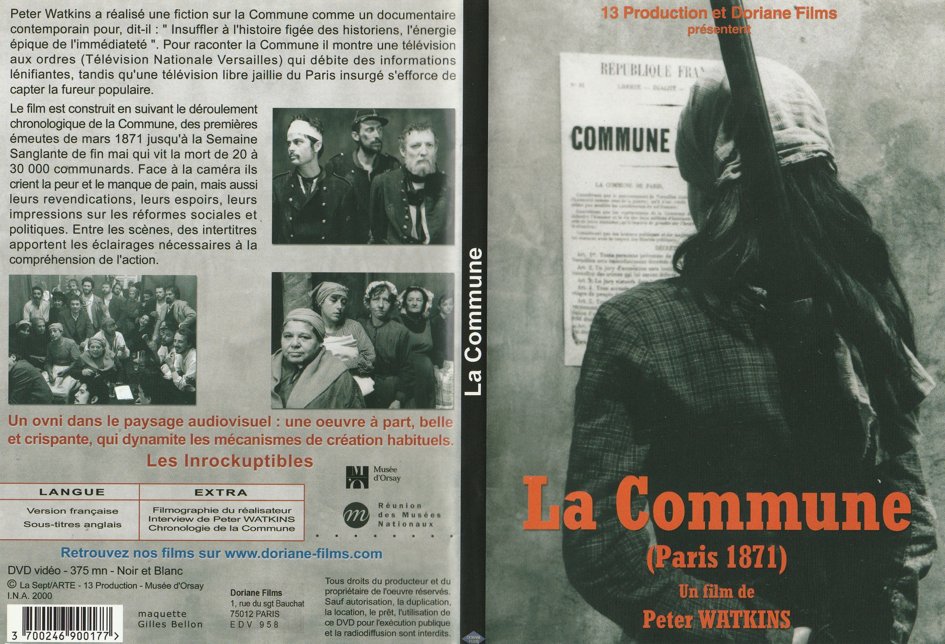 Jaquette DVD La Commune